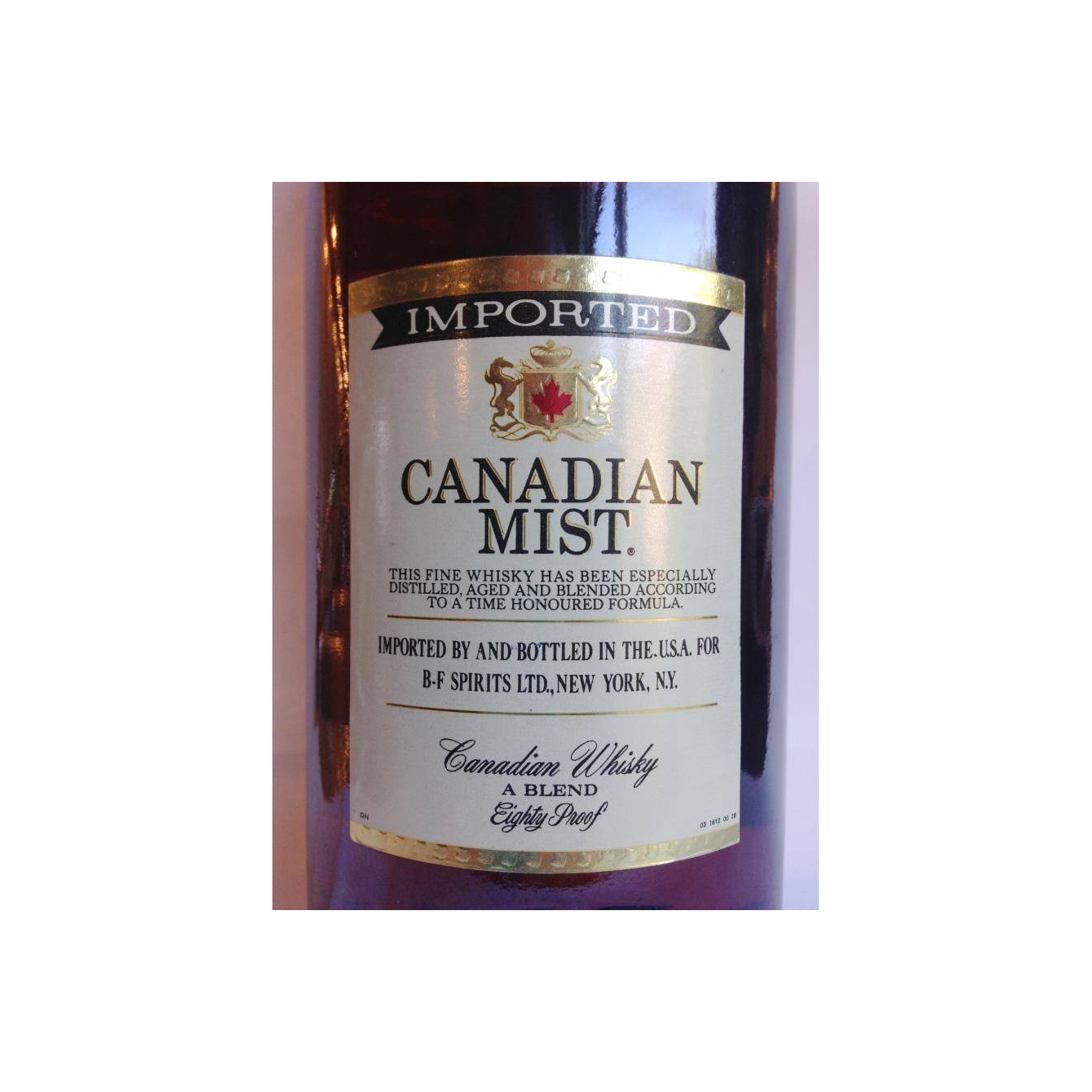 Canadian Mist Canadian Whisky 3