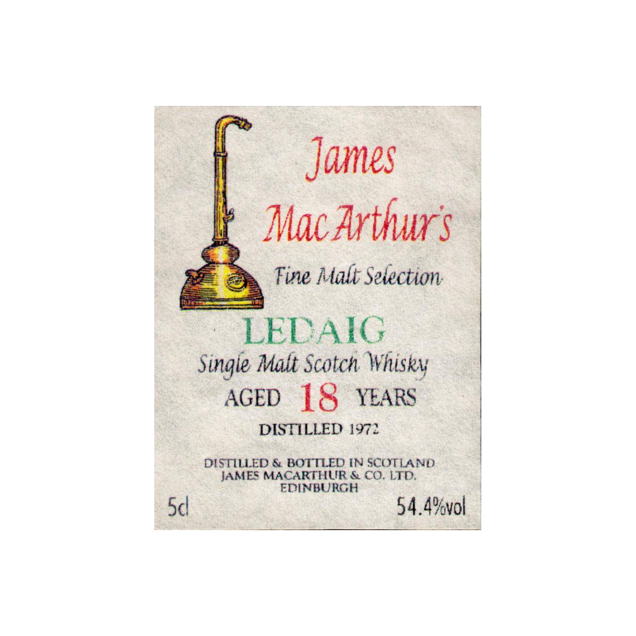 Tobermory 1972 18 Years Single Malt Whisky 3