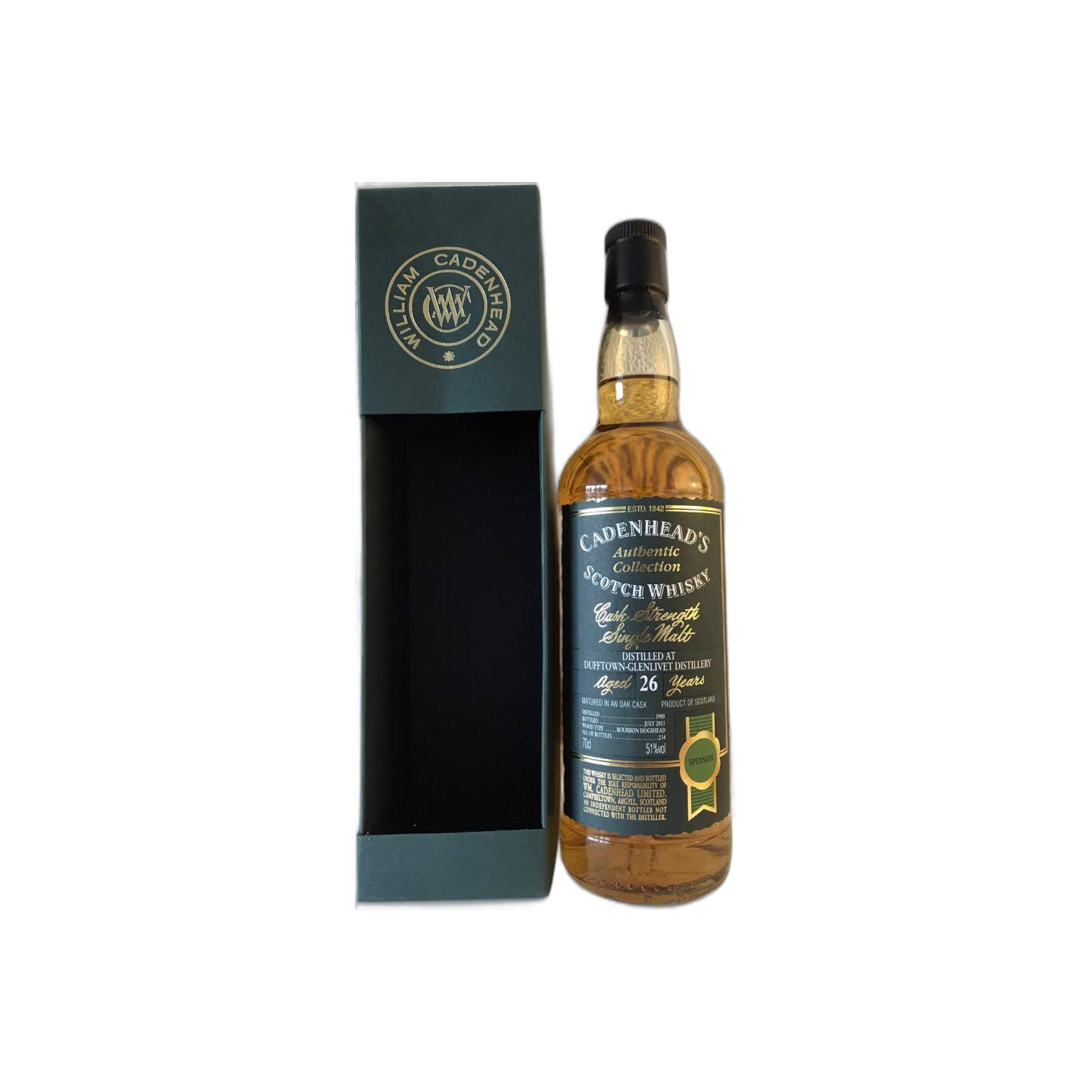 Dufftown Authentic Collection 1988 26 Years Single Malt Whisky 3