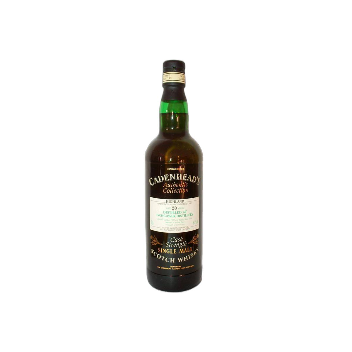 Inchgower Authentic Collection 1977 20 Years Single Malt Whisky