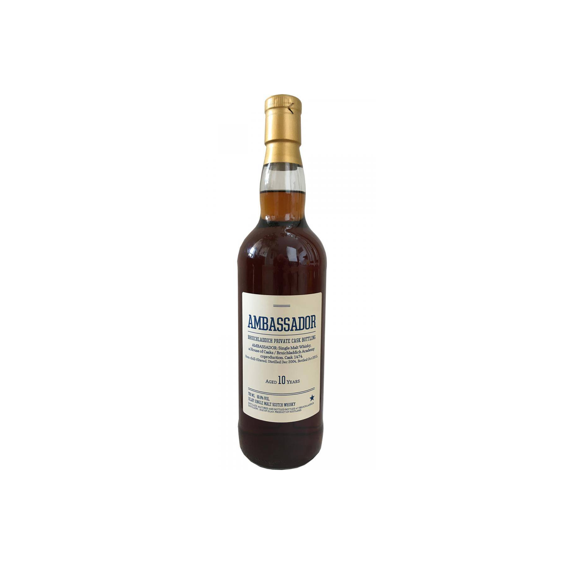 Bruichladdich 2004 10 Years Single Malt Whisky