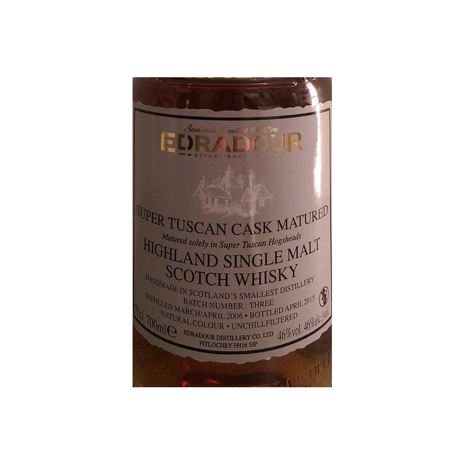 Edradour 2006 9 Years Single Malt Whisky 2