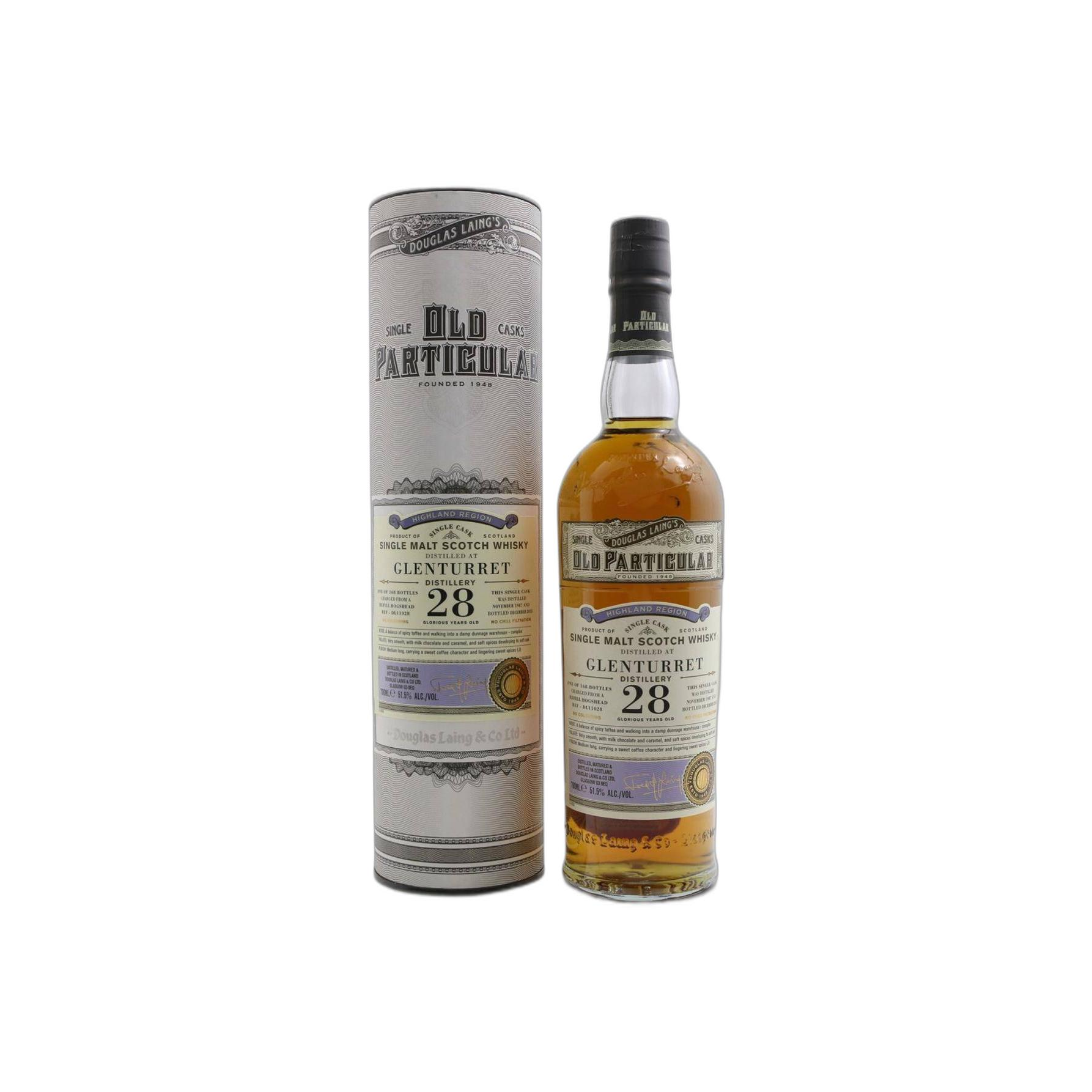 The Glenturret Old Particular 1987 28 Years Single Malt Whisky 3