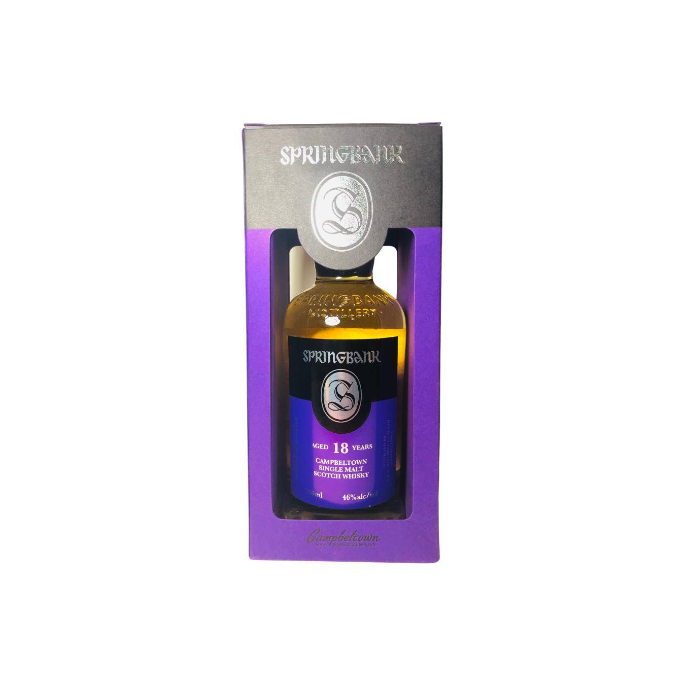 Springbank 18 Years Single Malt Whisky 3