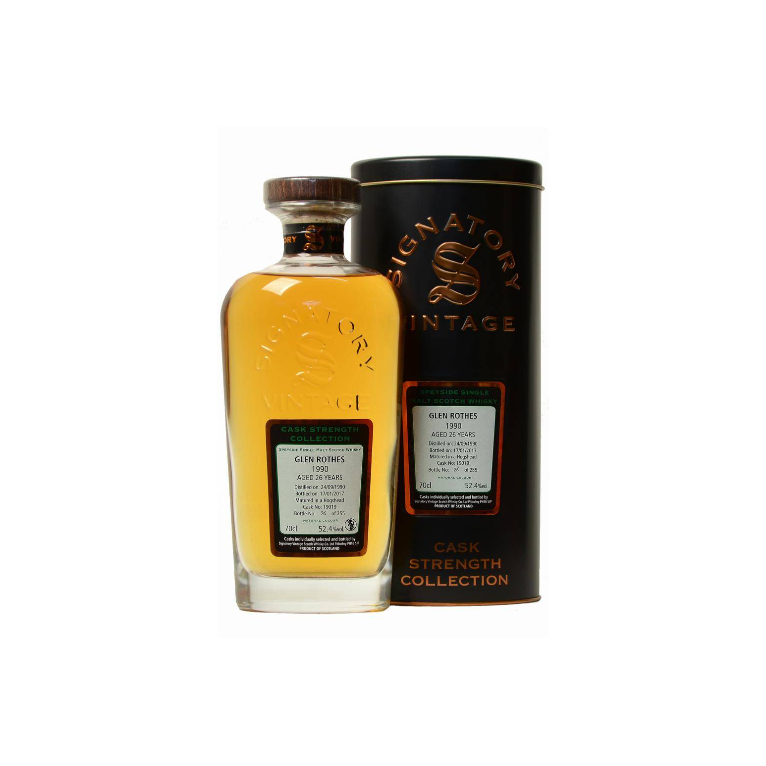 The Glenrothes Cask Strength Collection 1990 26 Years Single Malt Whisky 2