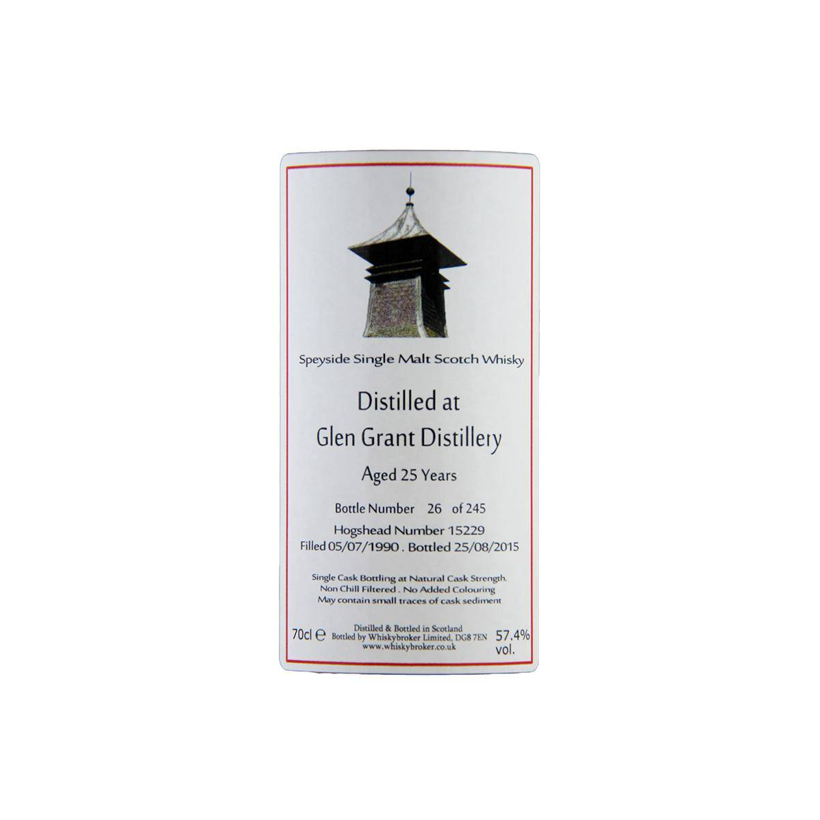 Glen Grant 1990 25 Years Single Malt Whisky 2