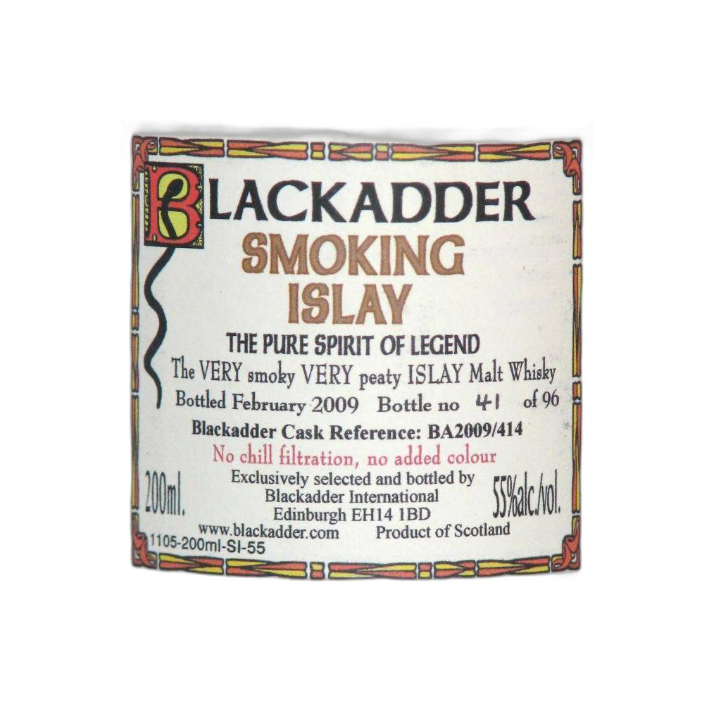 Blackadder Single Malt Whisky 2