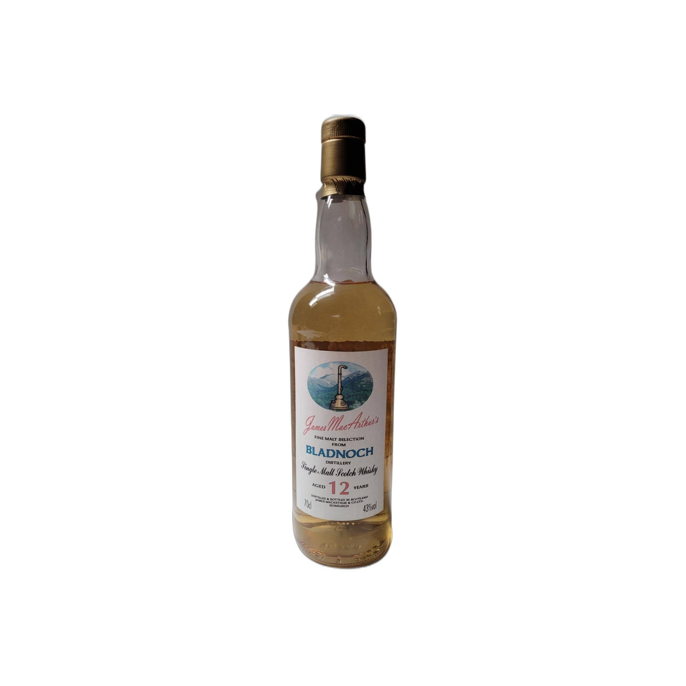 Bladnoch 12 Years Single Malt Whisky