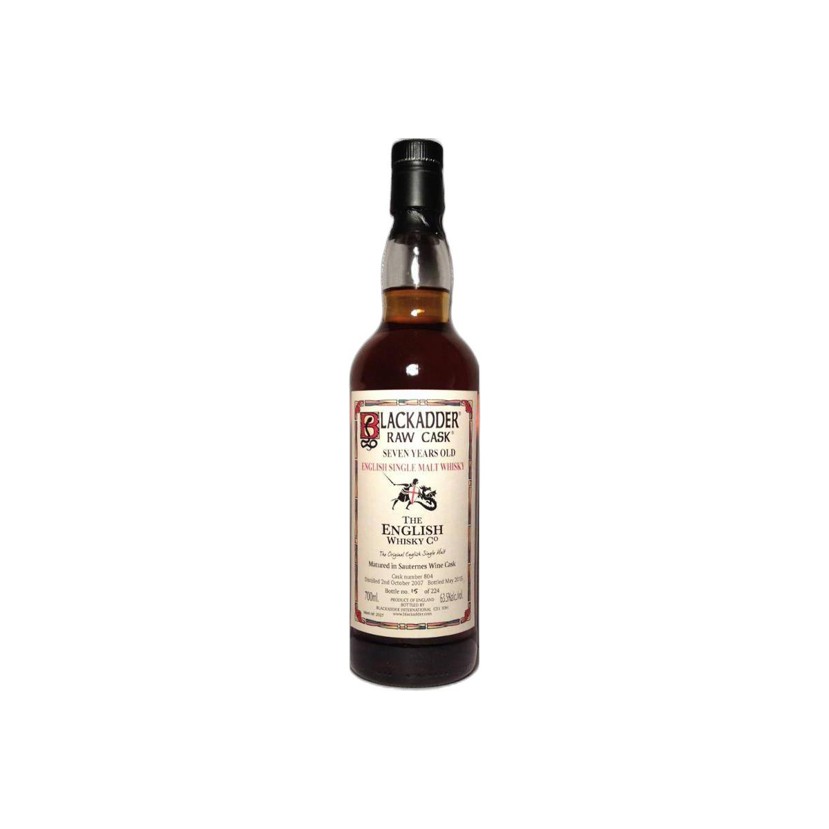Blackadder Raw Cask 2007 7 Years Single Malt Whisky 2