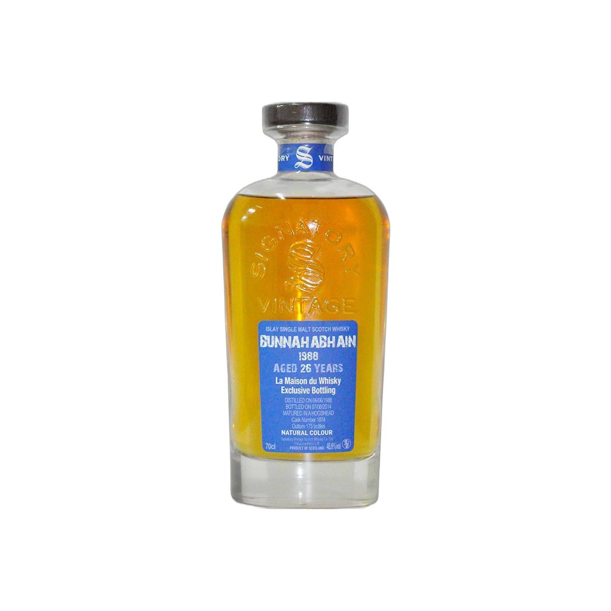 Bunnahabhain Cask Strength Collection 1988 26 Years Single Malt Whisky