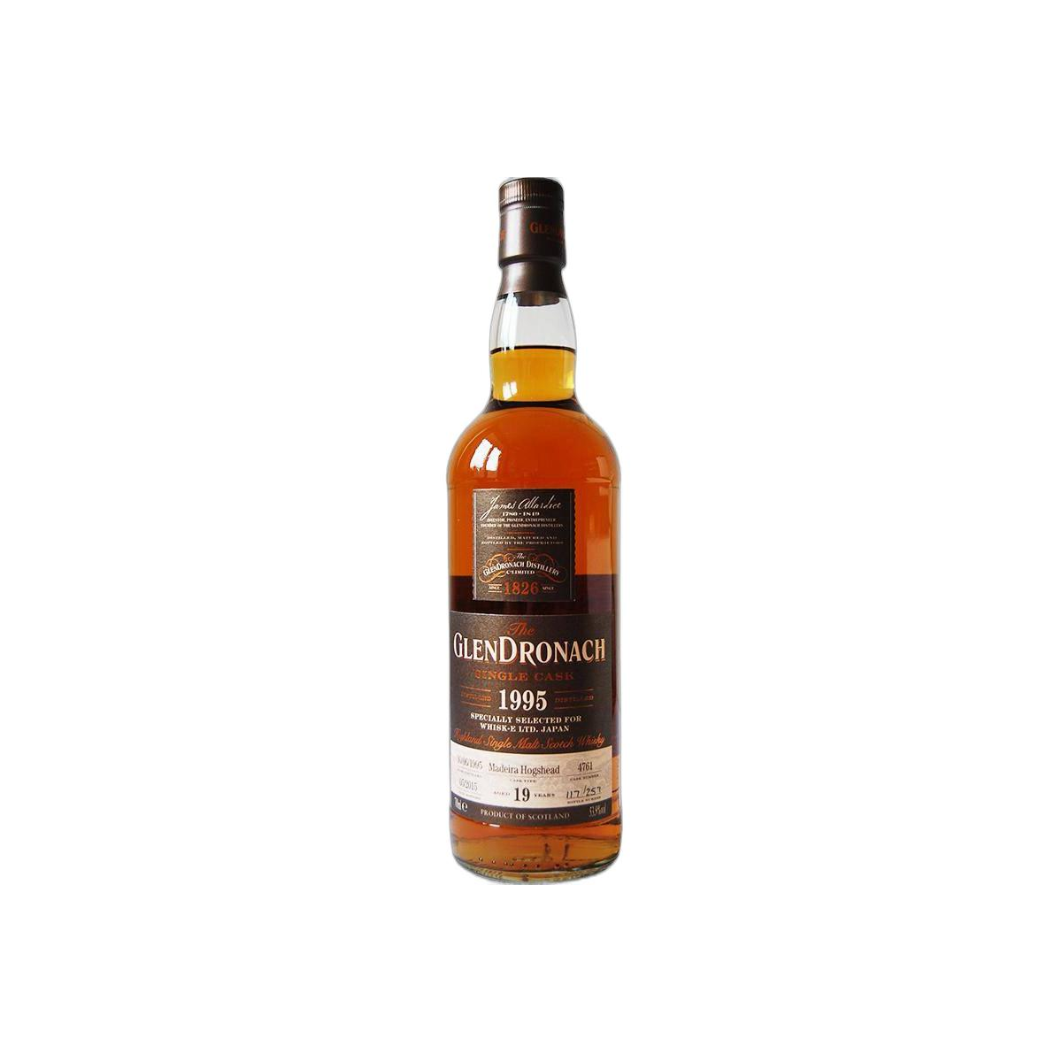 GlenDronach Single Cask 1995 19 Years Single Malt Whisky