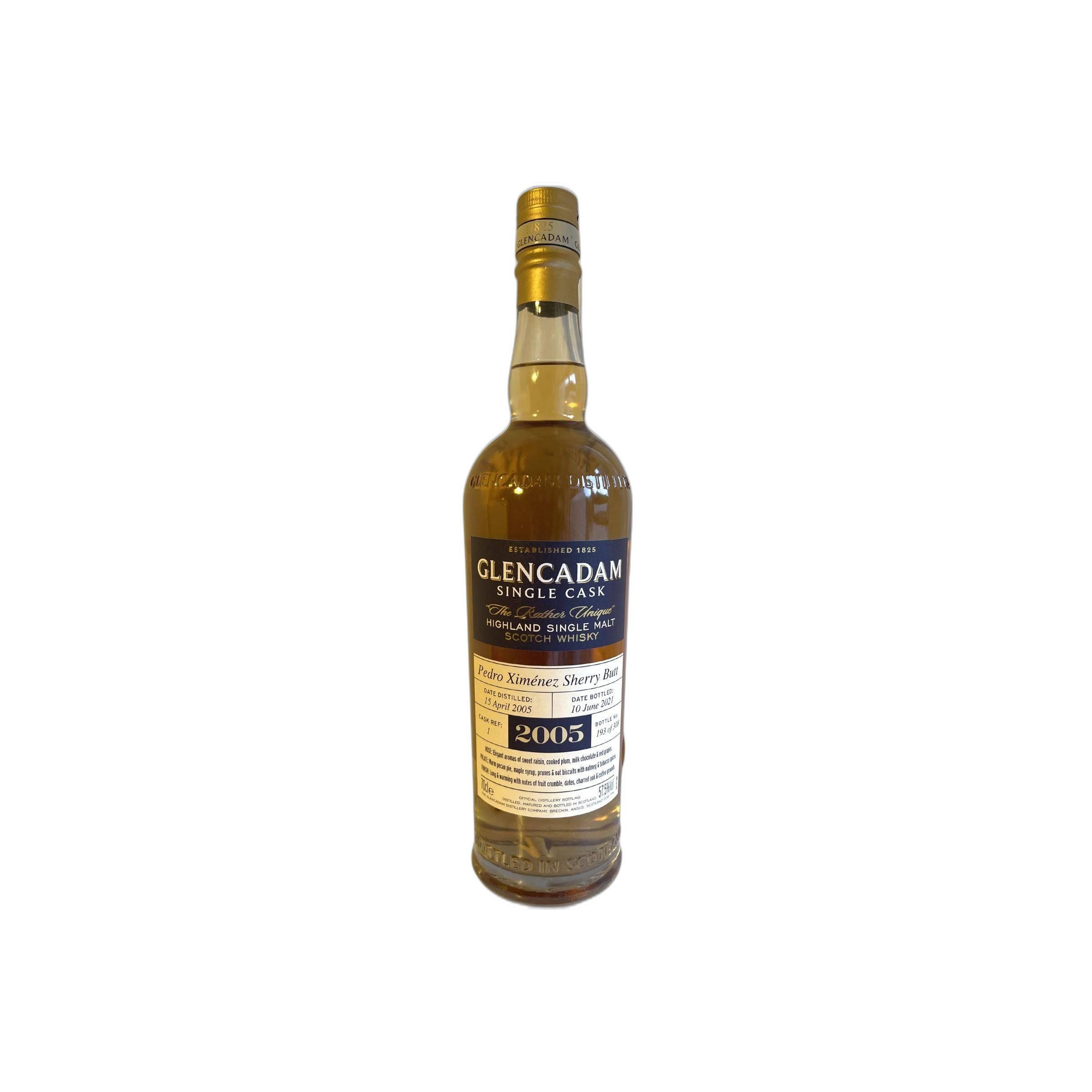 Glencadam Single Cask 2005 16 Years Single Malt Whisky
