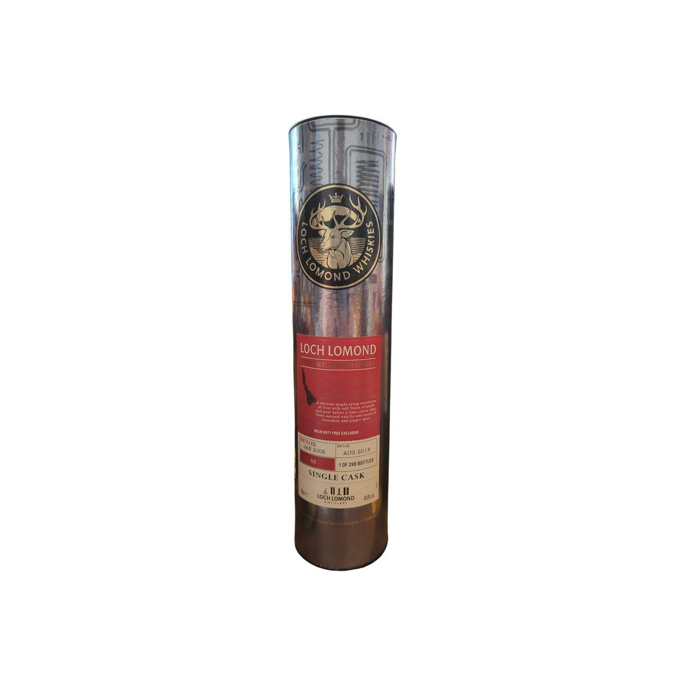 Loch Lomond Single Cask 2008 10 Years Single Malt Whisky 2