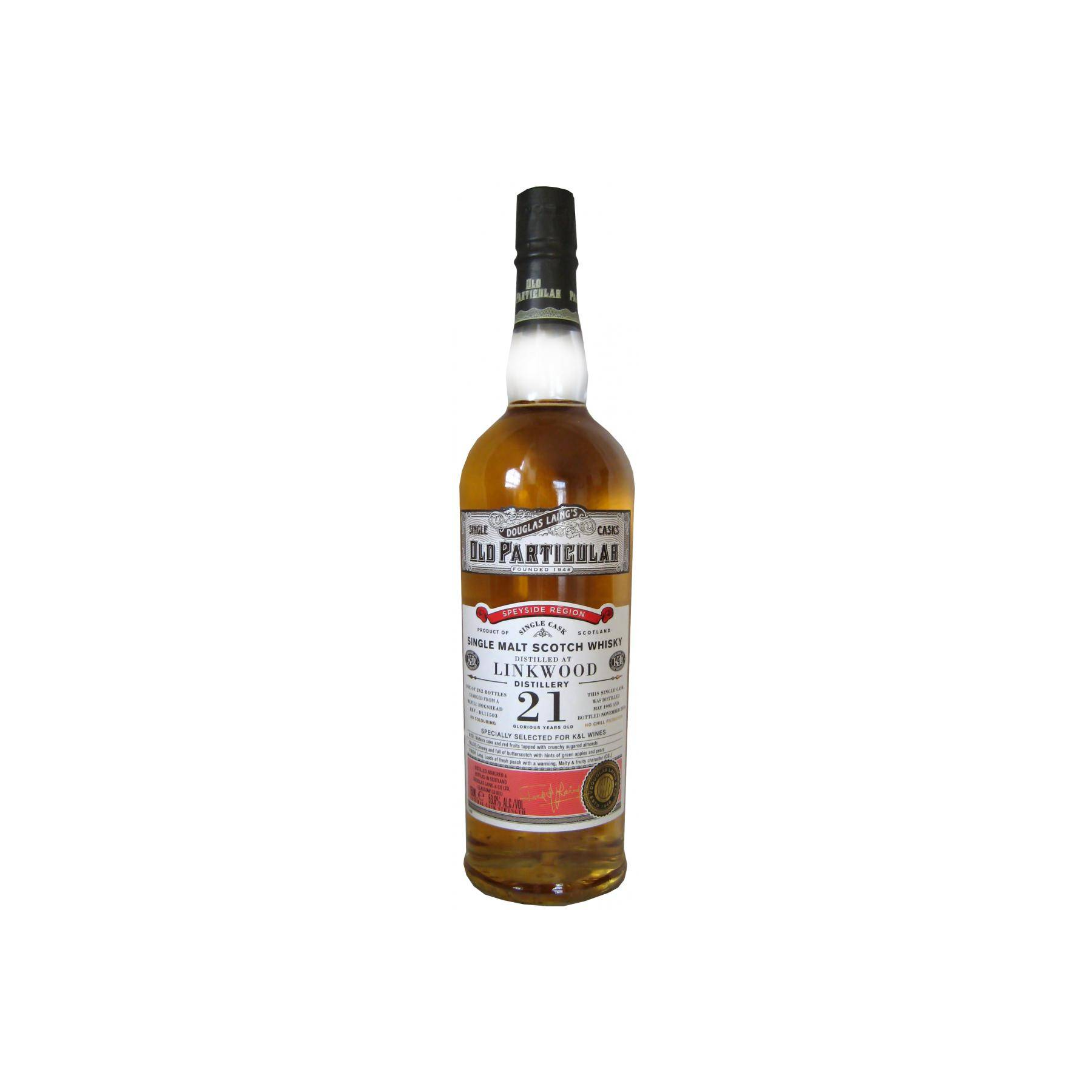 Linkwood Old Particular 1995 21 Years Single Malt Whisky