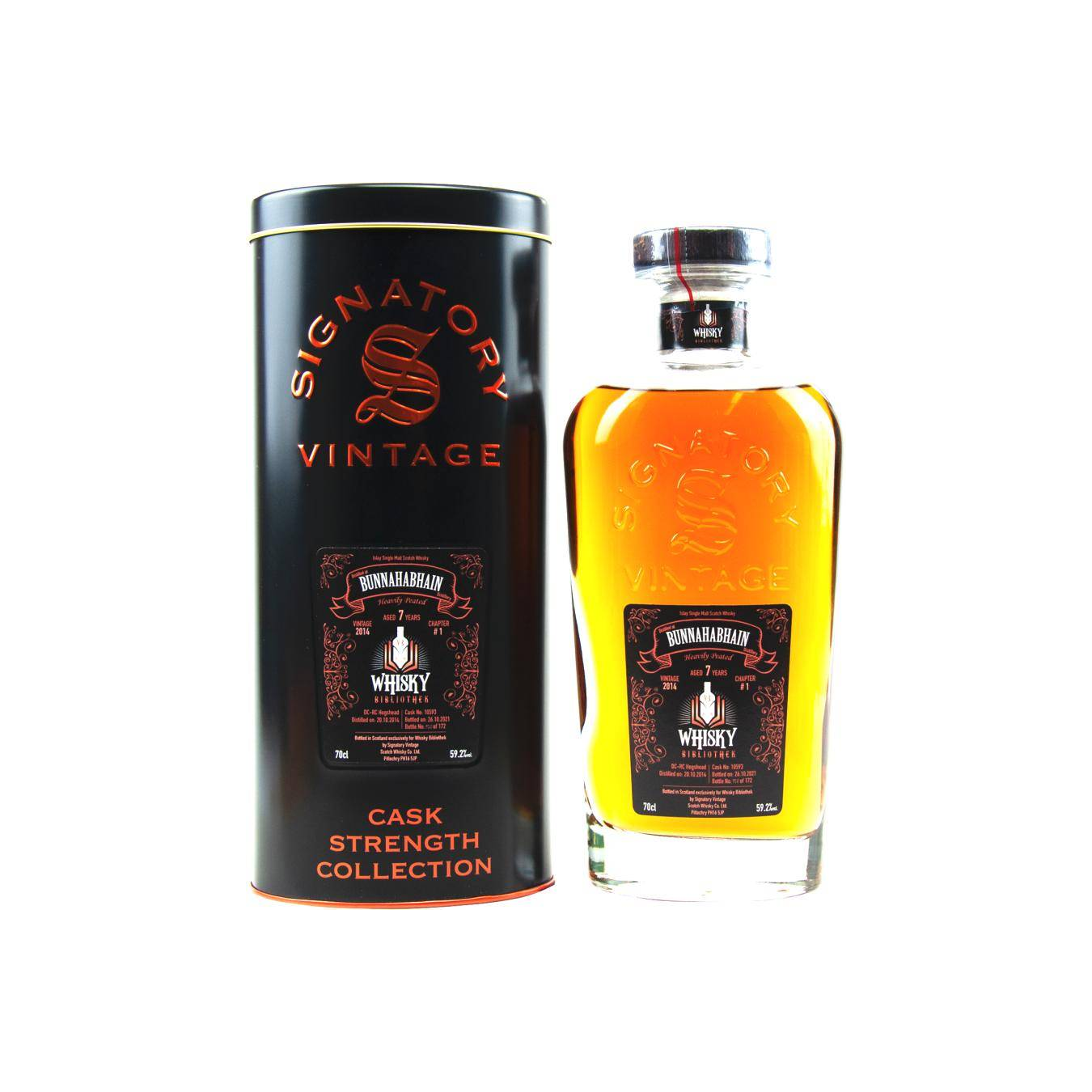 Bunnahabhain Cask Strength Collection 2014 7 Years Single Malt Whisky 2