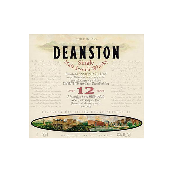 Deanston 12 Years Single Malt Whisky