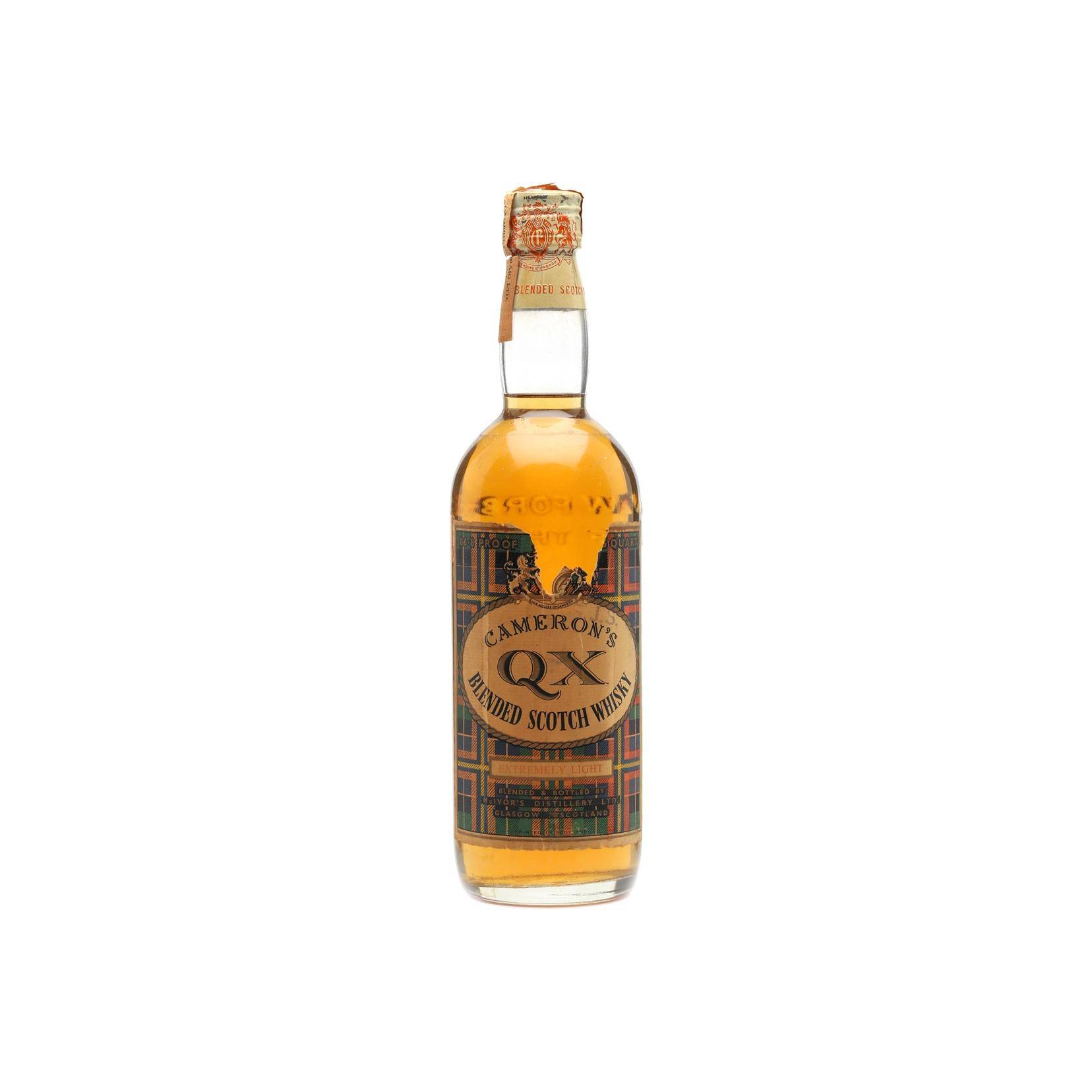 Cameron's QX Blended Scotch Whisky