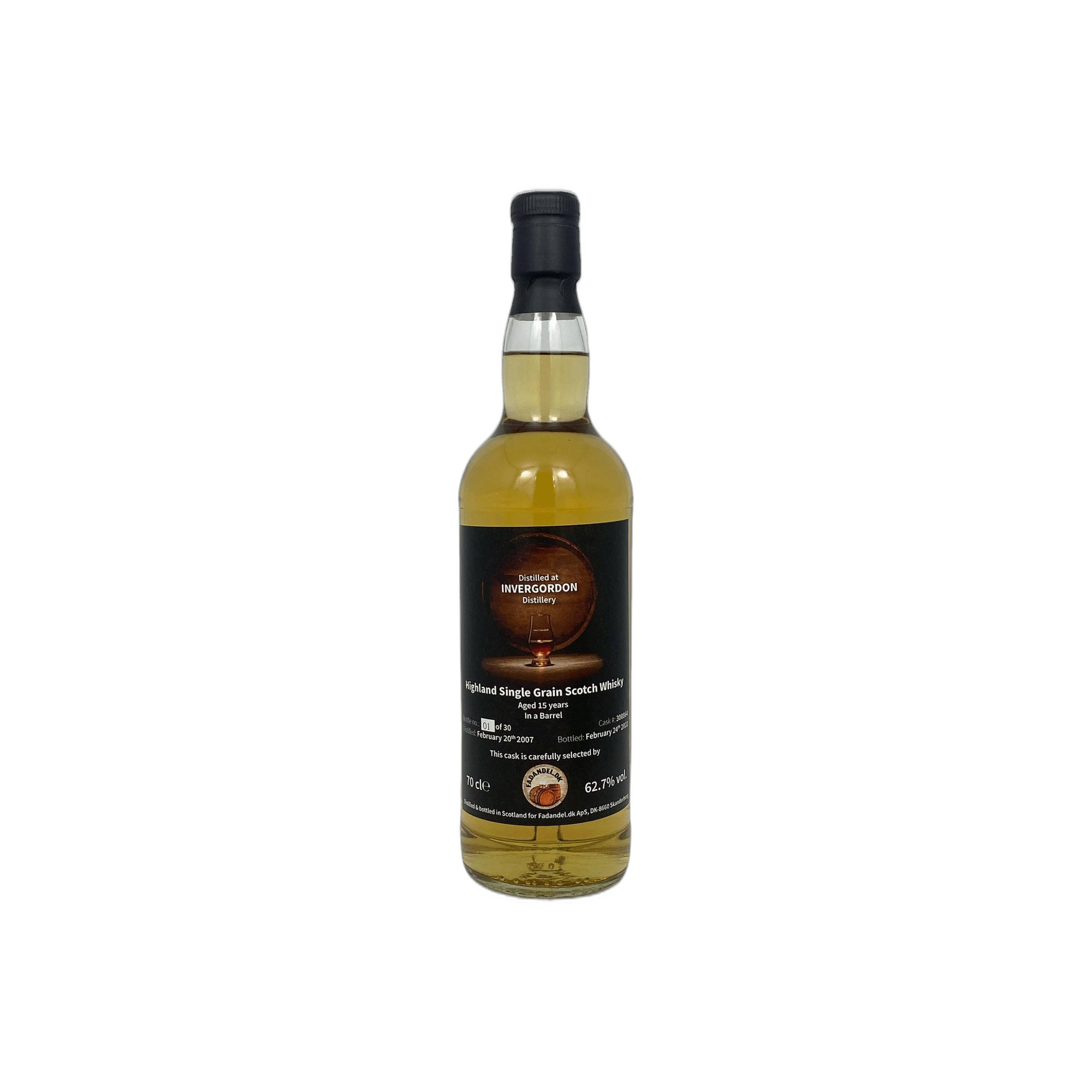 Invergordon 2007 15 Years Single Grain Whisky