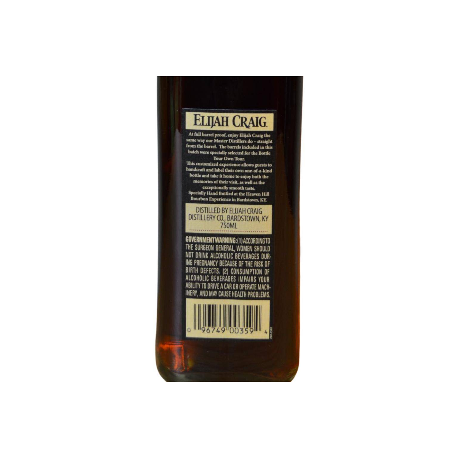 Elijah Craig 12 Years Bourbon Whisky 2
