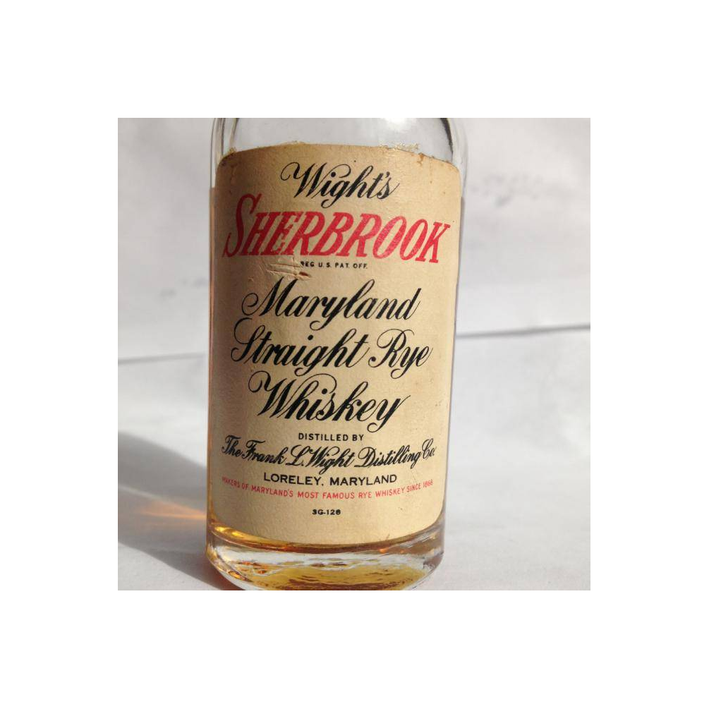 Sherbrook Maryland Straight Rye Whiskey