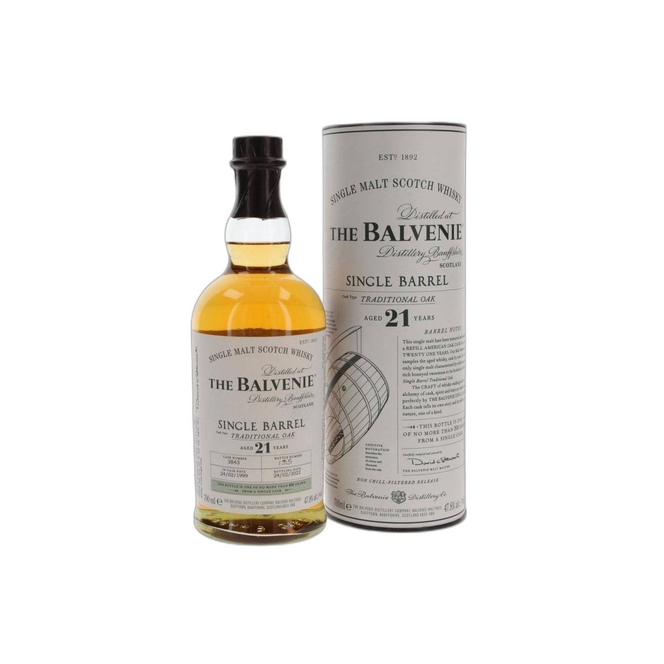 The Balvenie 1999 21 Years Single Malt Whisky 3