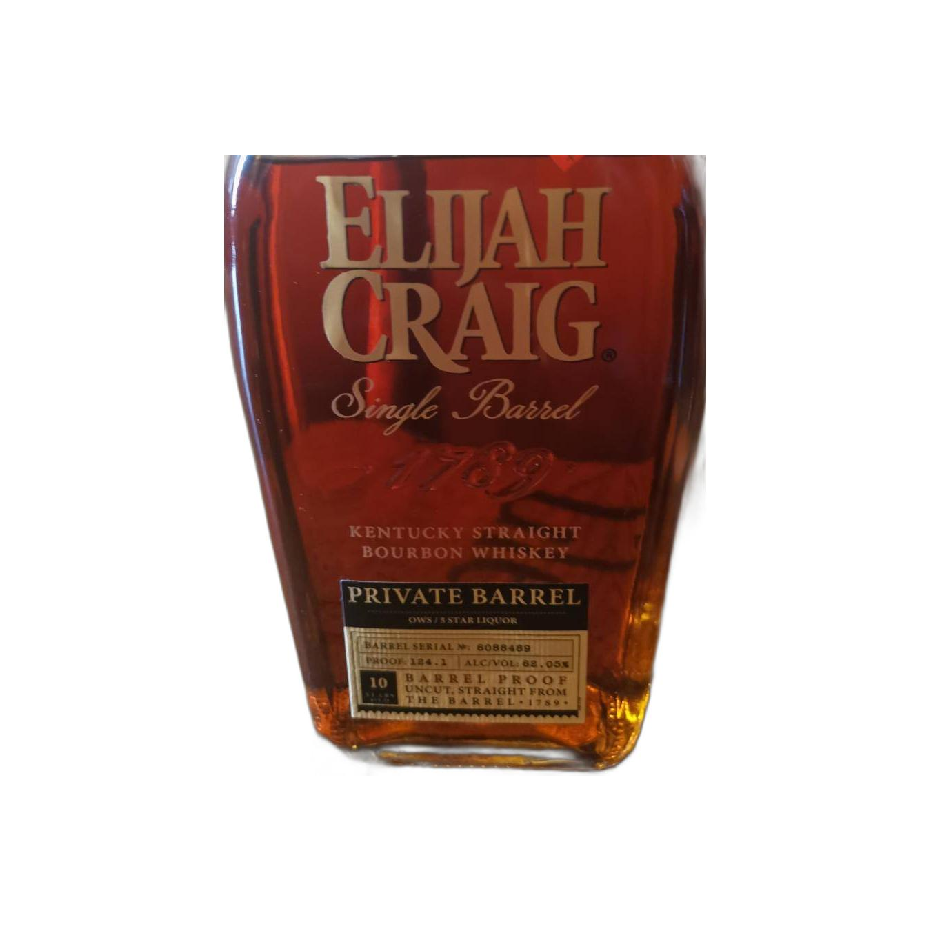 Elijah Craig Single Cask 10 Years Bourbon Whisky