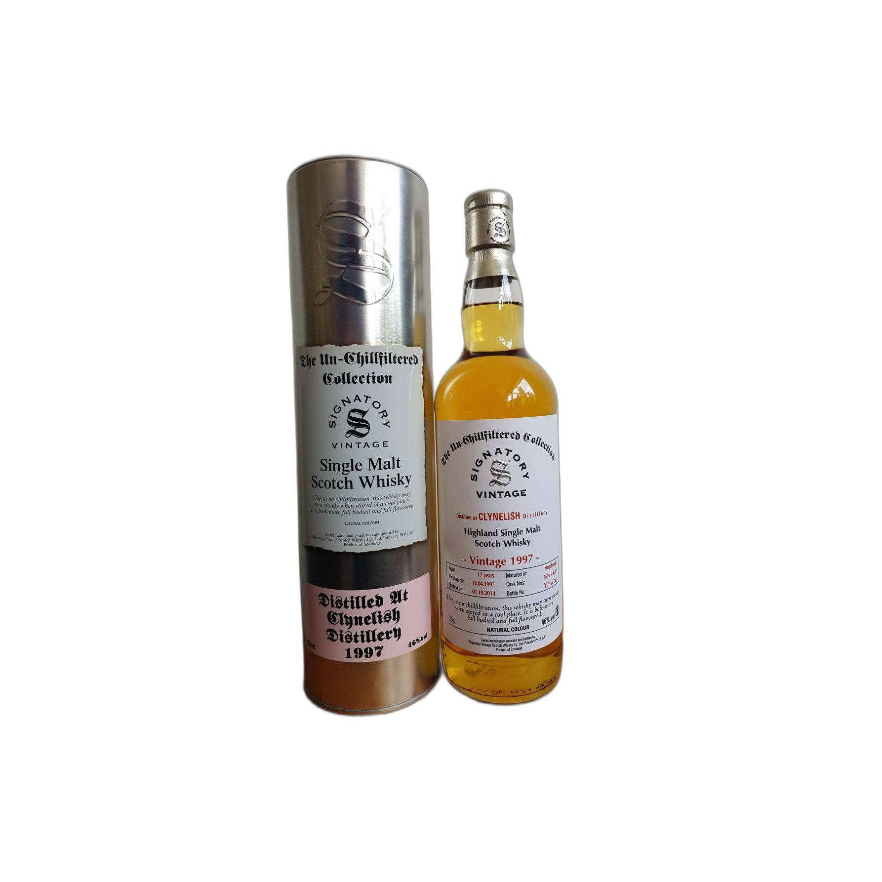 Clynelish The Un-Chillfiltered Collection 1997 17 Years Single Malt Whisky 2
