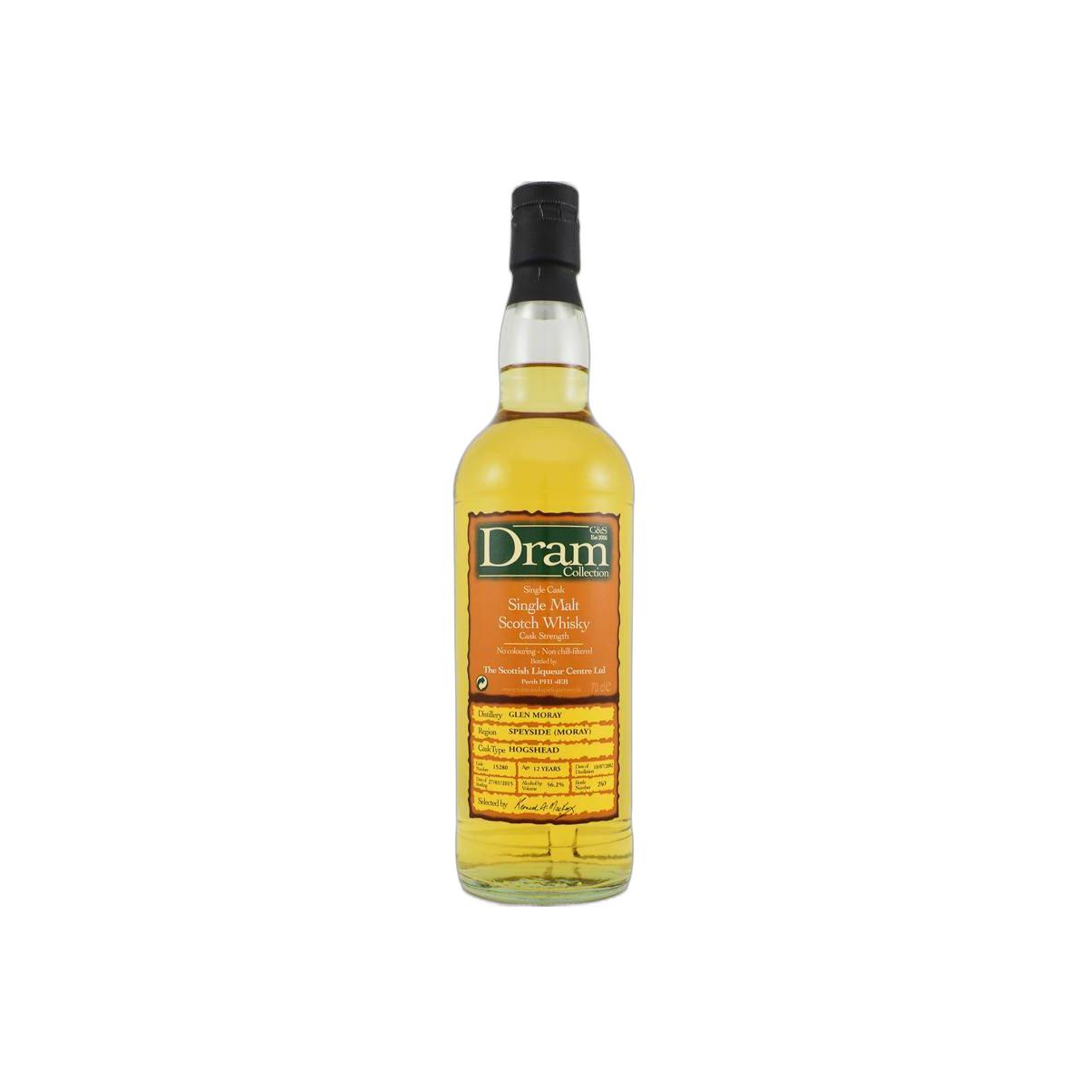 Glen Moray 2002 12 Years Single Malt Whisky