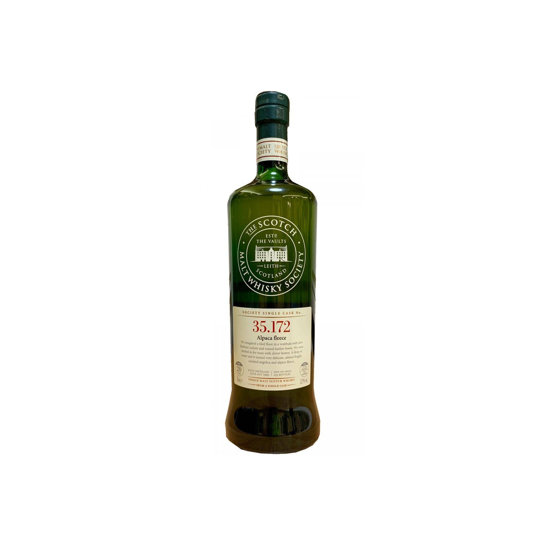 The Scotch Malt Whisky Society 1995 20 Years Single Malt Whisky