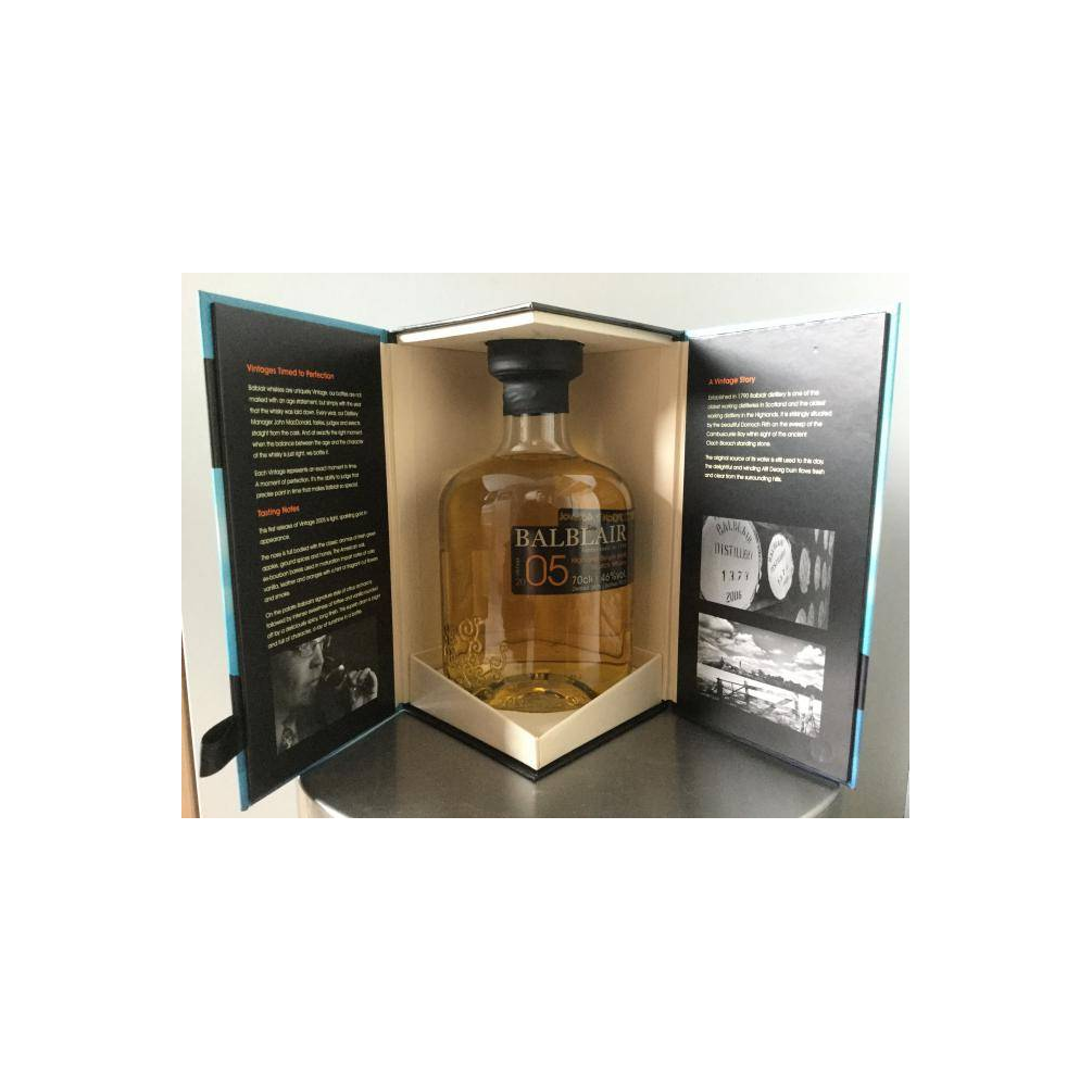 Balblair 2005 10 Years Single Malt Whisky 3