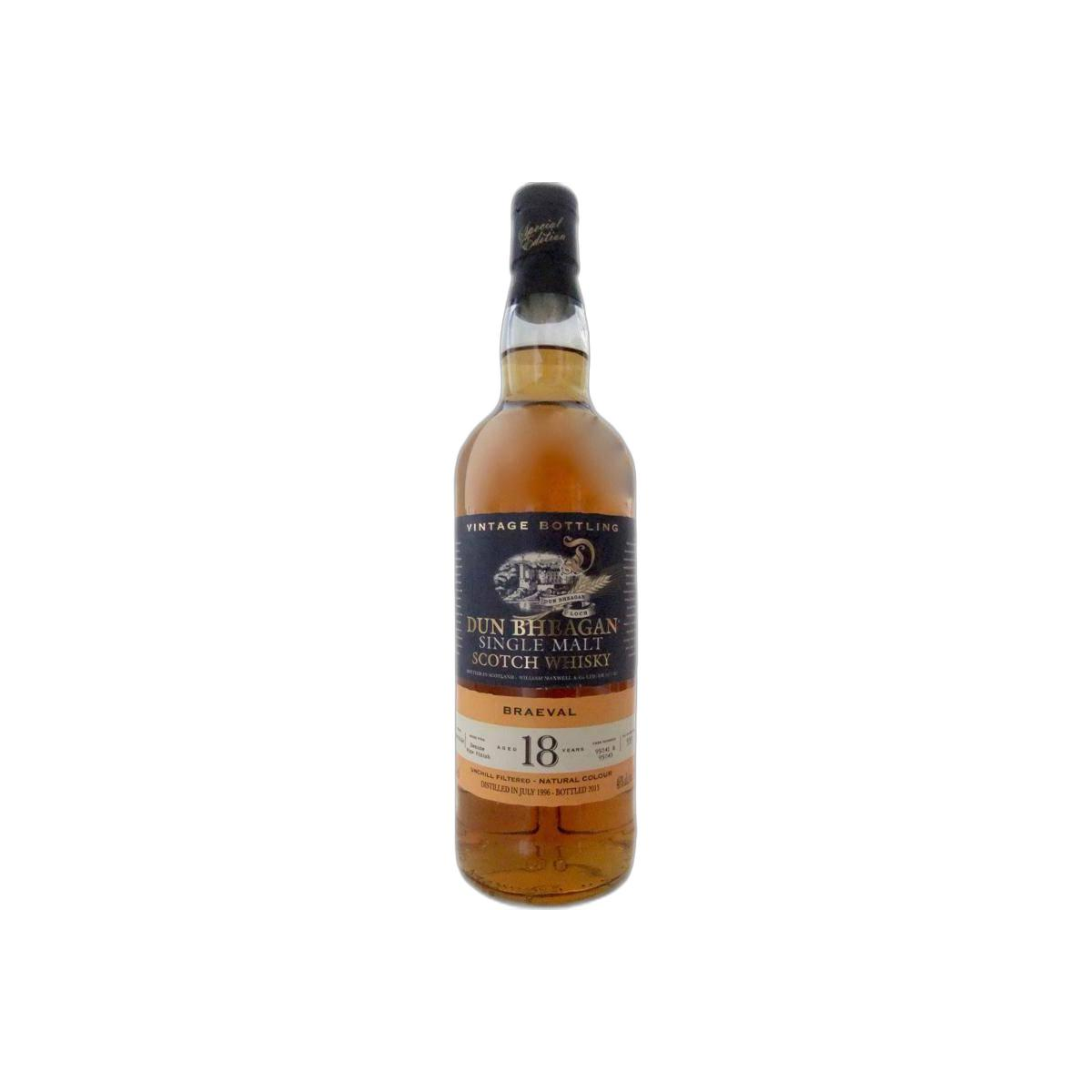 Braeval 1996 18 Years Single Malt Whisky