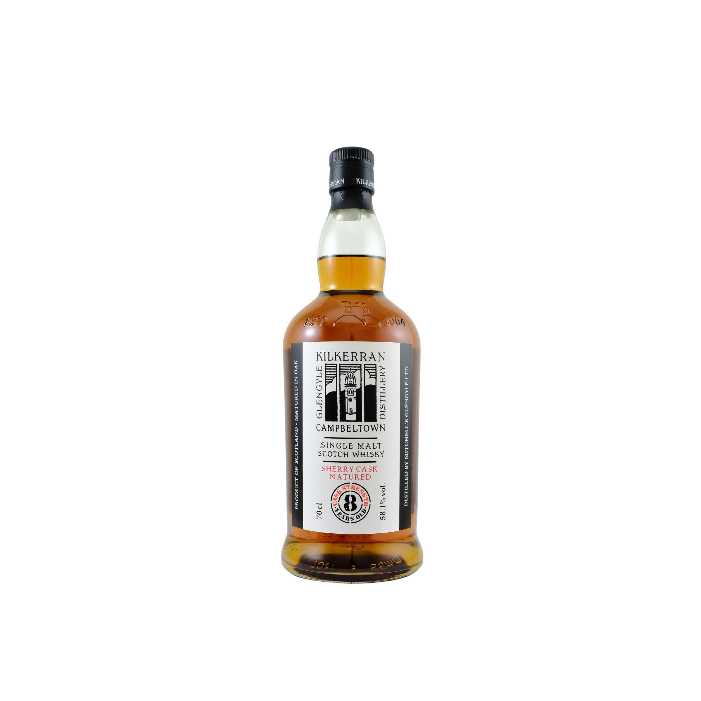 Kilkerran Cask Strength Collection 8 Years Single Malt Whisky