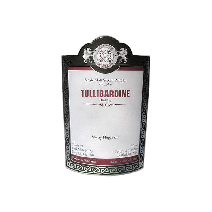 Tullibardine 1980 34 Years Single Malt Whisky 2