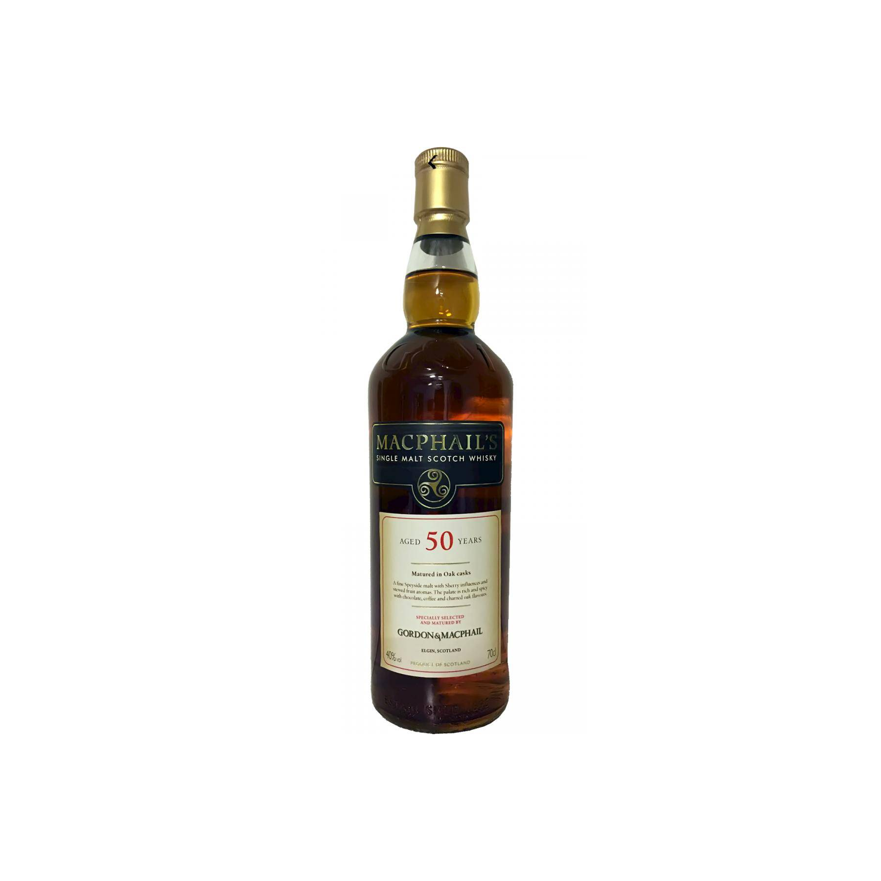 Gordon & MacPhail 50 Years Single Malt Whisky