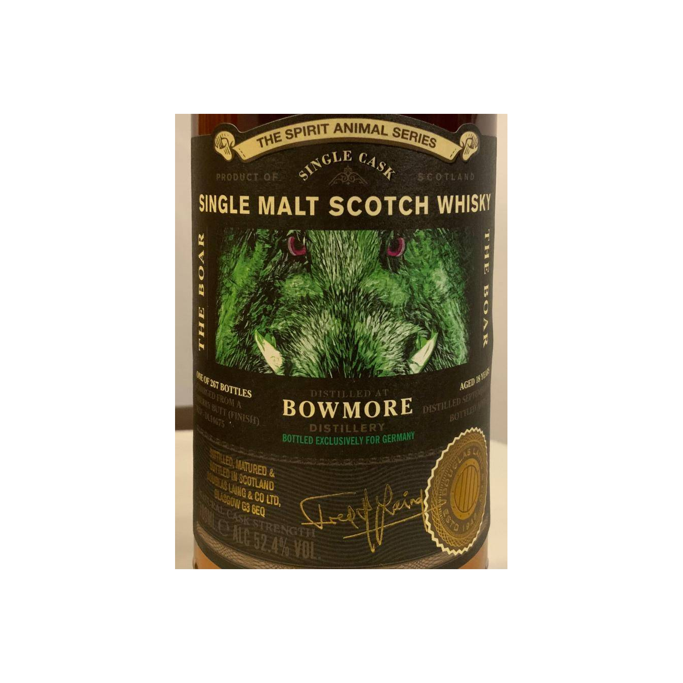 Bowmore 2002 18 Years Single Malt Whisky 3