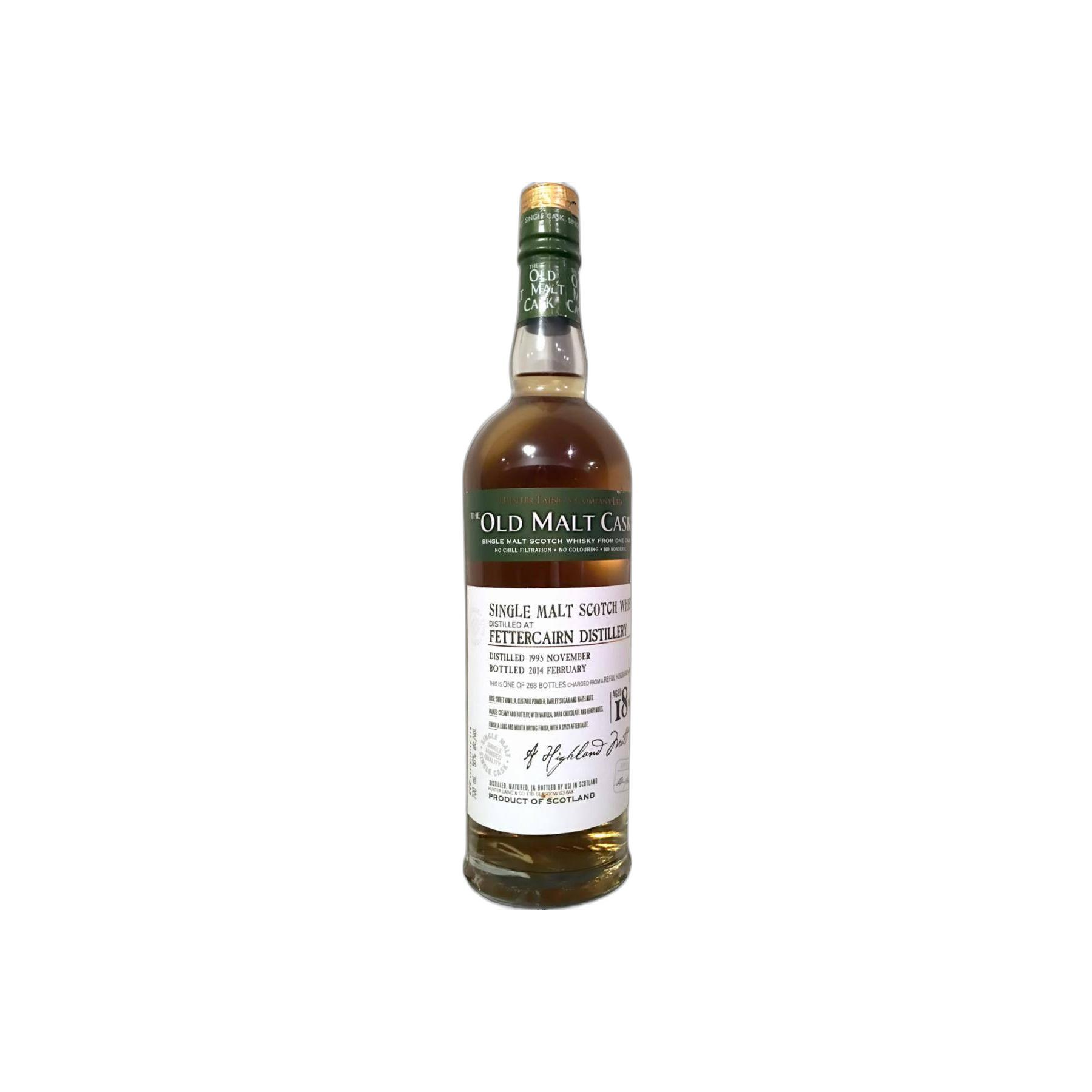 Fettercairn Old Malt Cask 1995 18 Years Single Malt Whisky