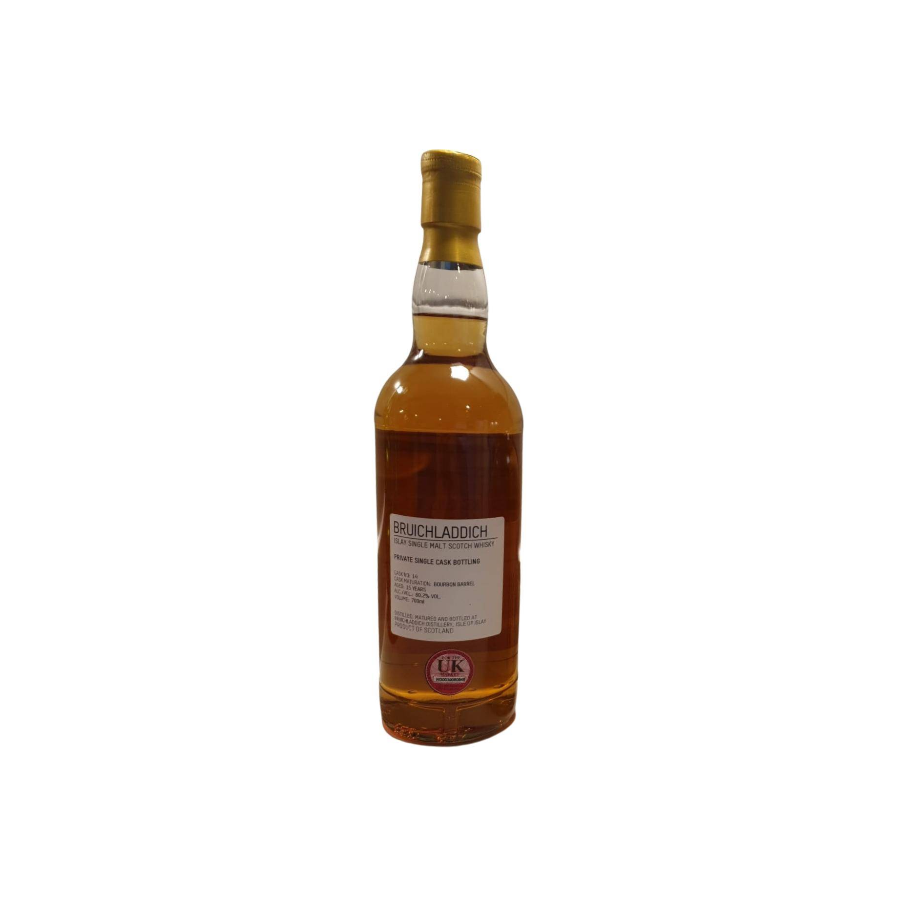Bruichladdich 15 Years Single Malt Whisky
