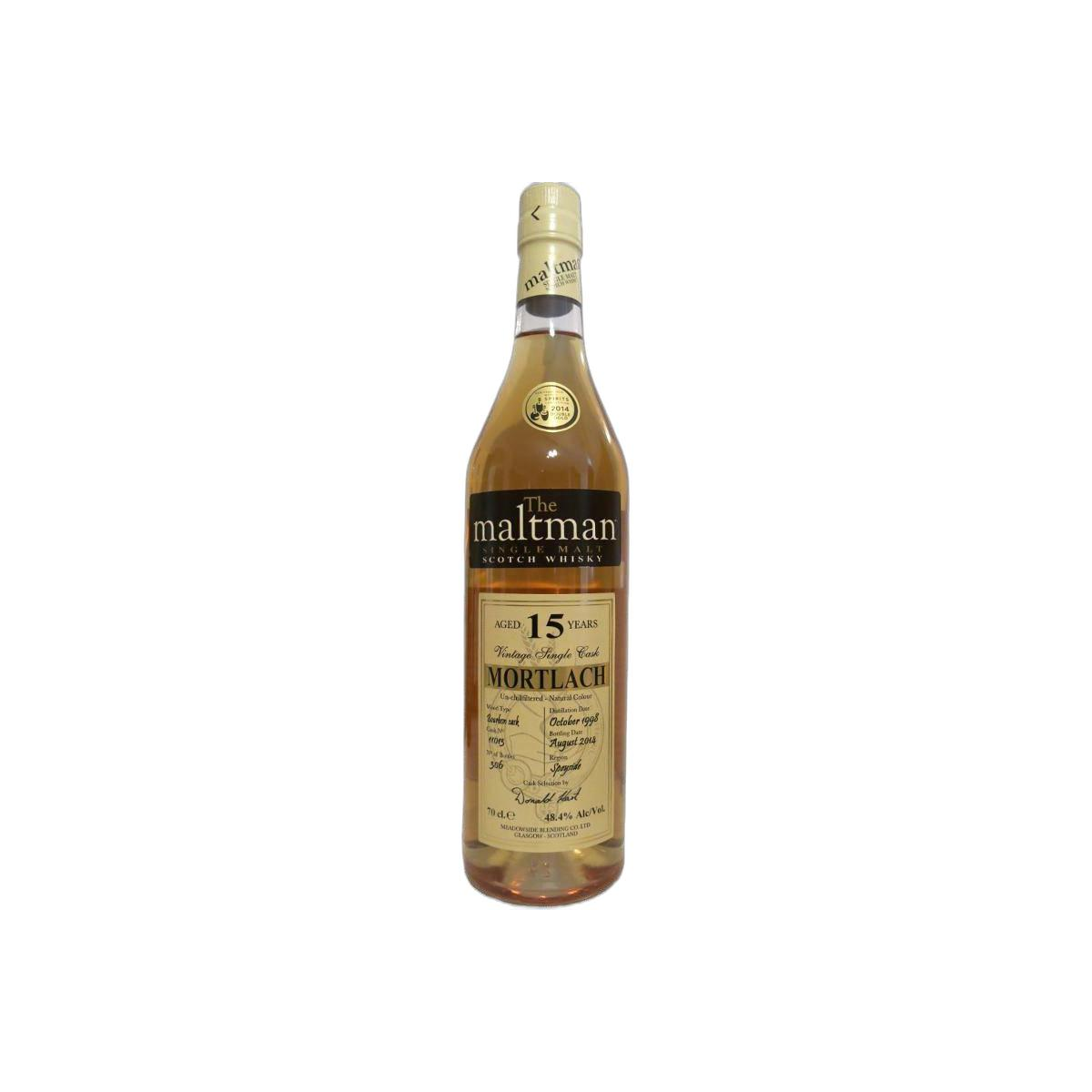 Mortlach 1998 15 Years Single Malt Whisky