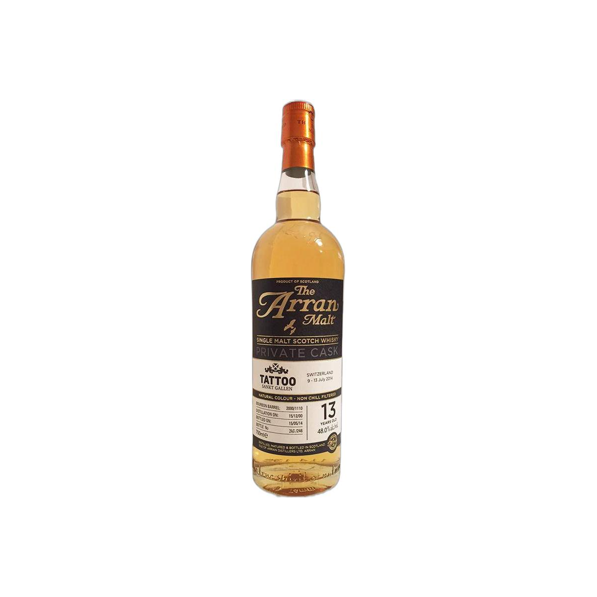 Arran Private Cask 2000 13 Years Single Malt Whisky