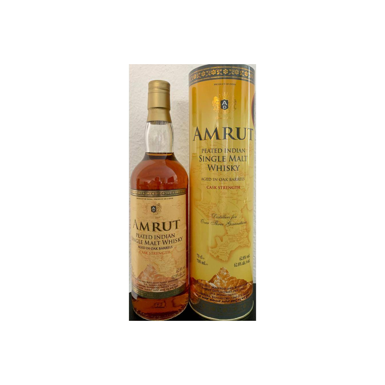 Amrut Cask Strength Collection Single Malt Whisky 3