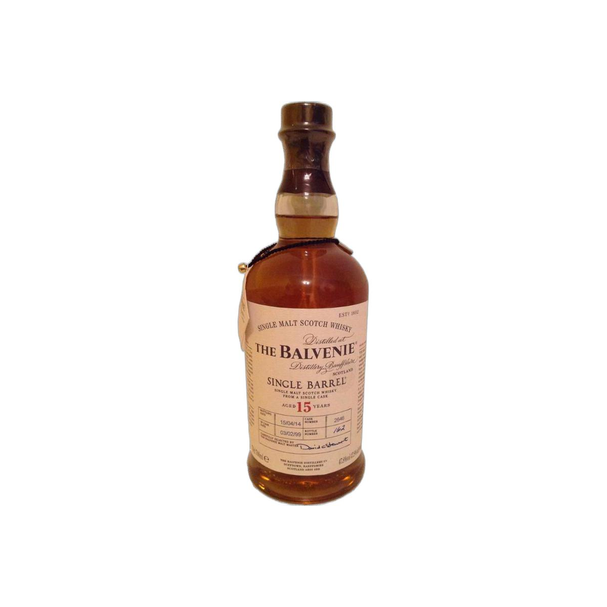 The Balvenie Single Cask 1999 15 Years Single Malt Whisky