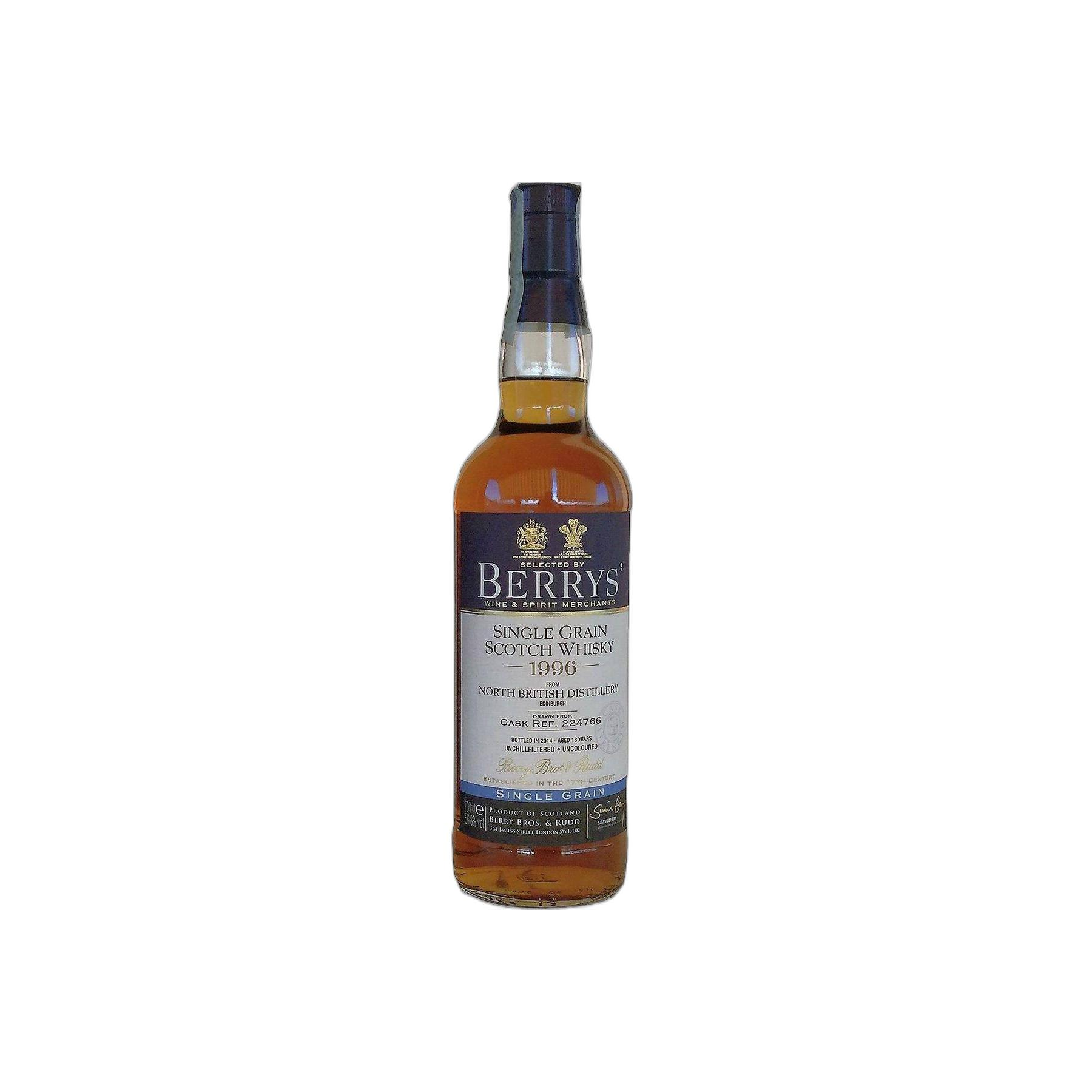 North British 1996 18 Years Single Grain Whisky
