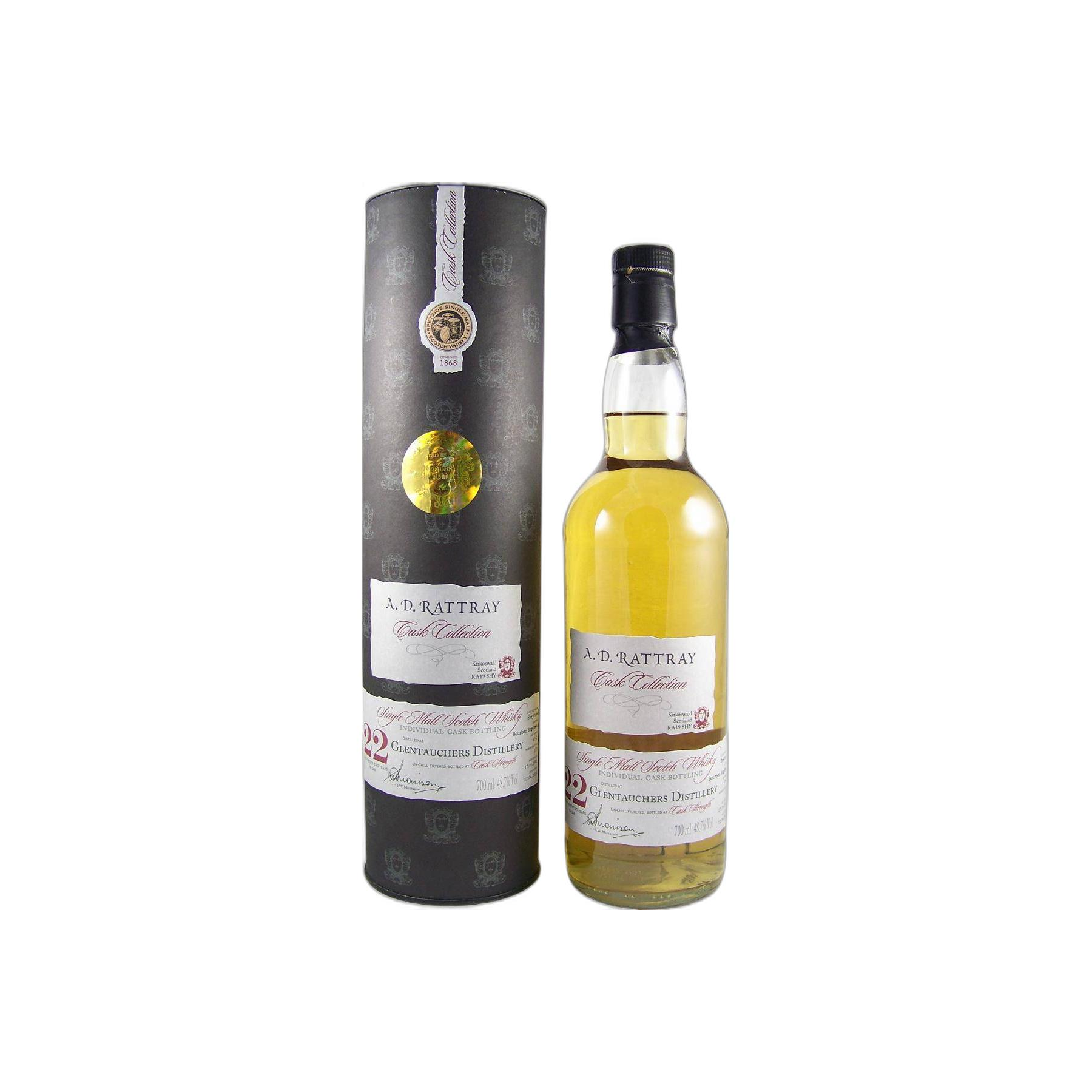 Glentauchers Individual Cask Bottling 1992 22 Years Single Malt Whisky 2