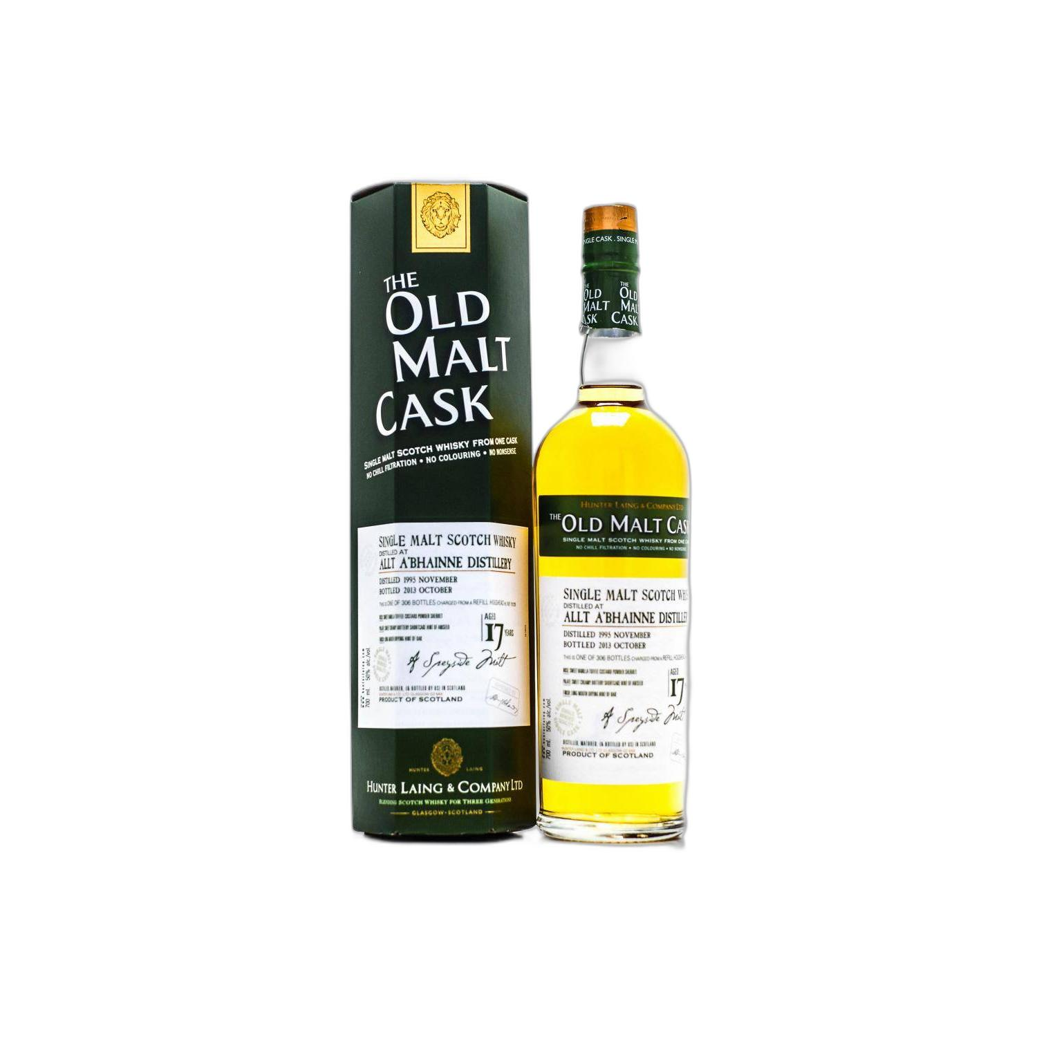 Allt-A-Bhainne Old Malt Cask 1995 17 Years Single Malt Whisky 3