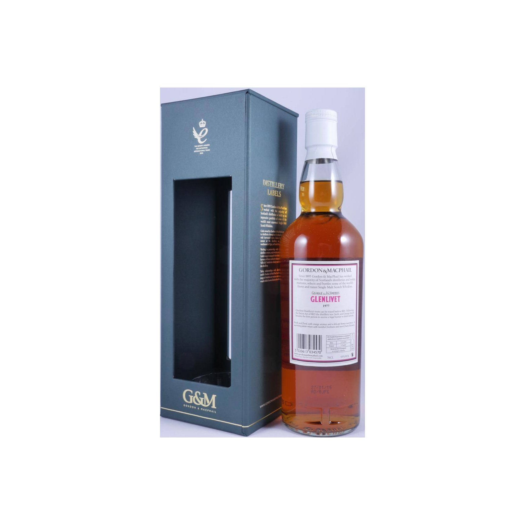 The Glenlivet 1977 38 Years Single Malt Whisky 2