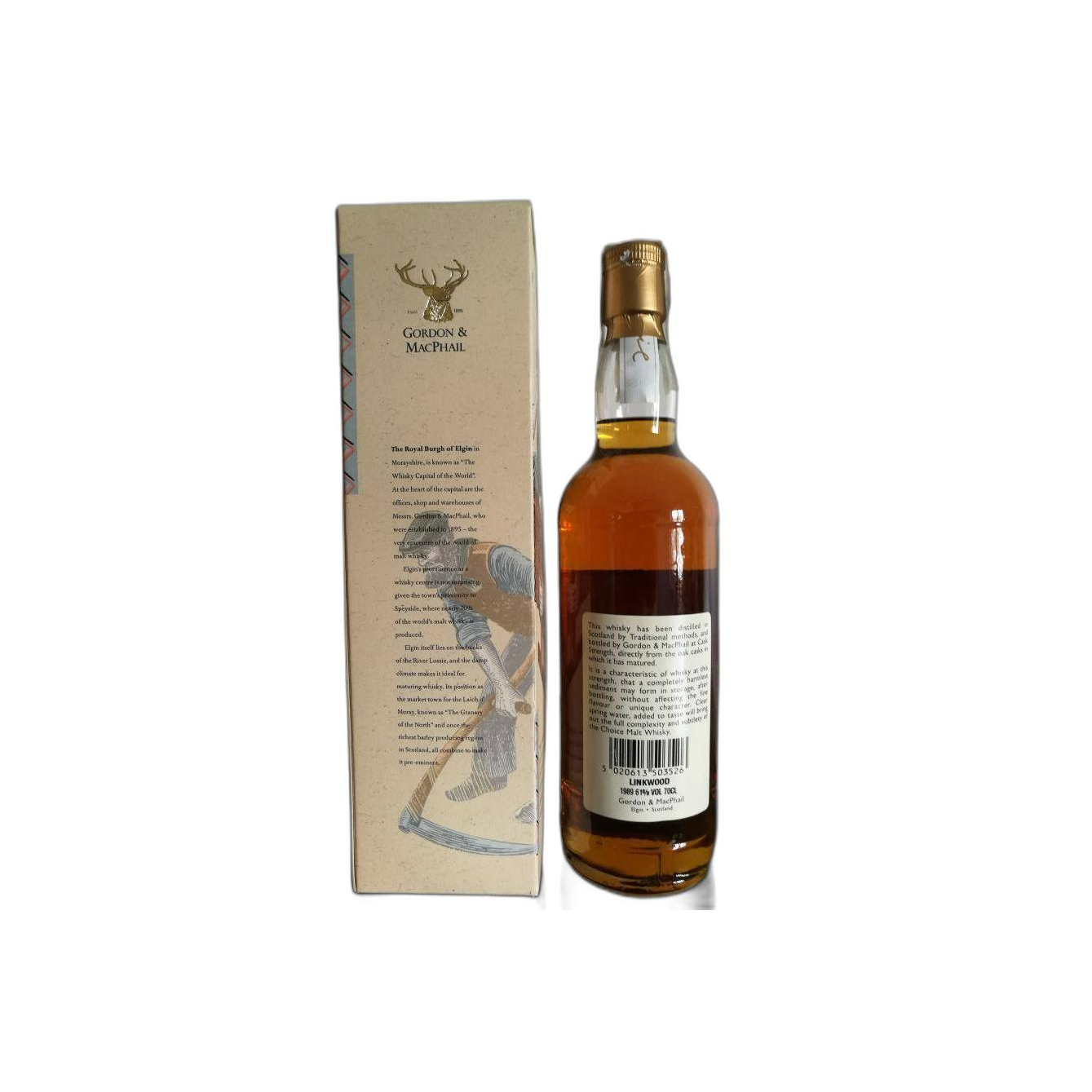Linkwood Cask Strength Collection 1989 11 Years Single Malt Whisky 2