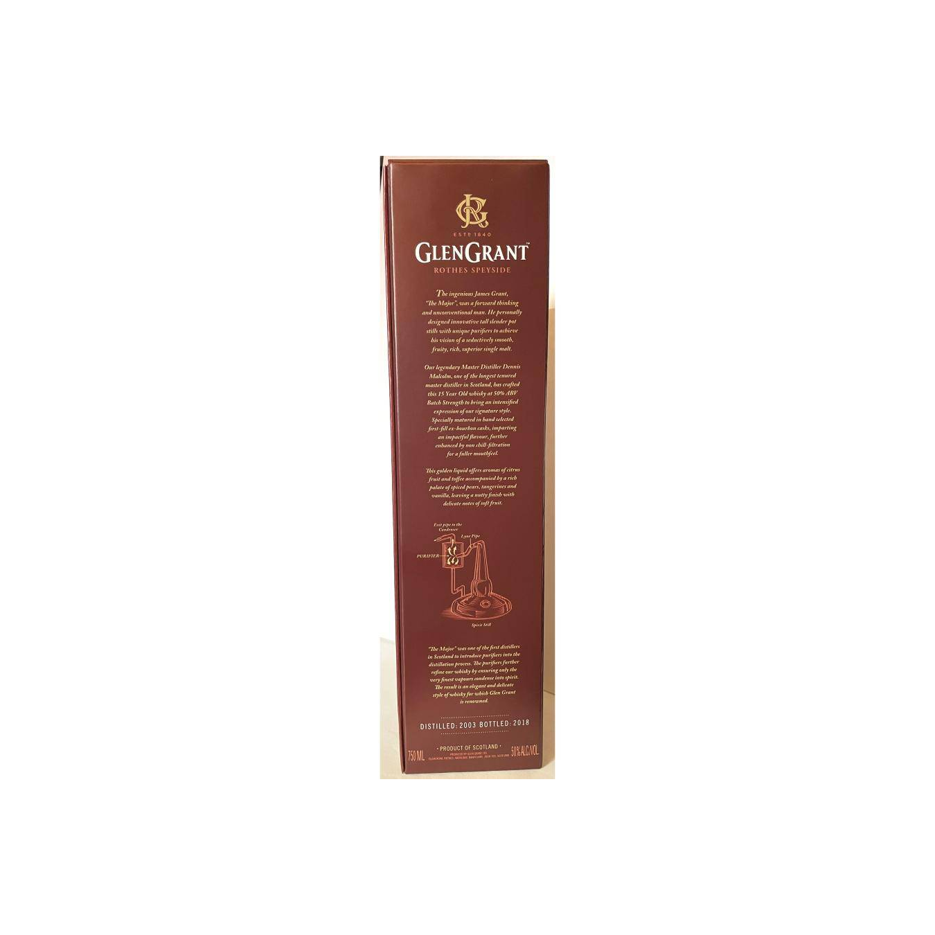 Glen Grant 15 Years Single Malt Whisky 3