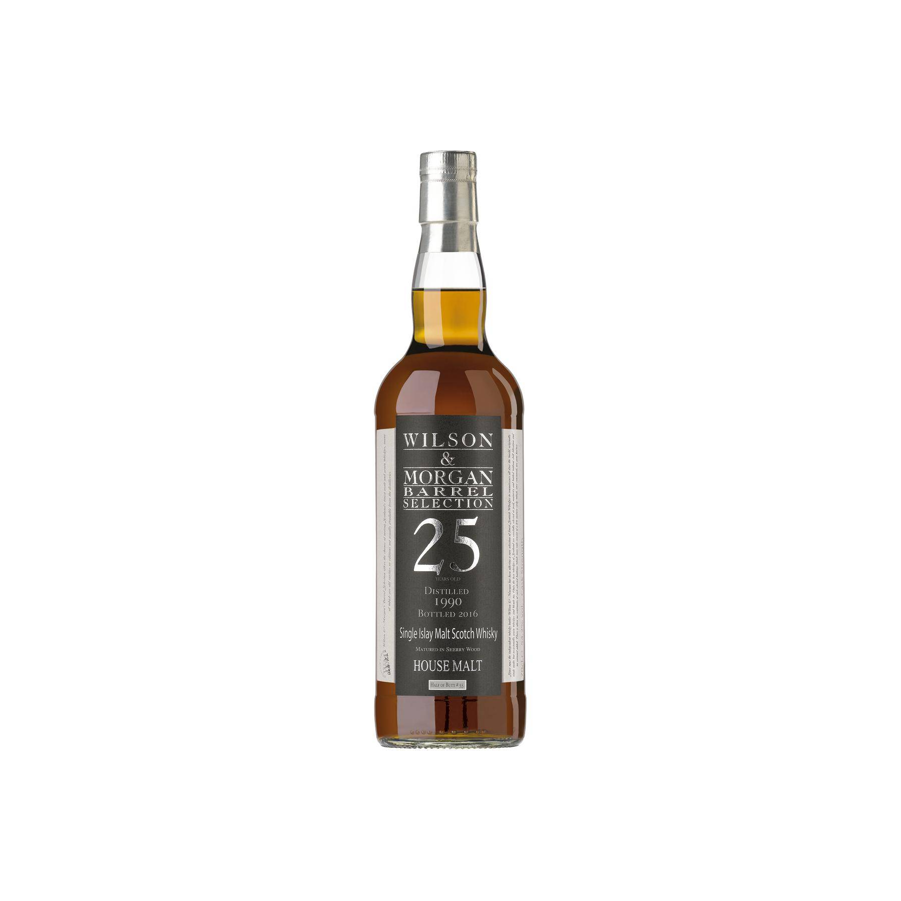 Wilson & Morgan 1990 25 Years Single Malt Whisky