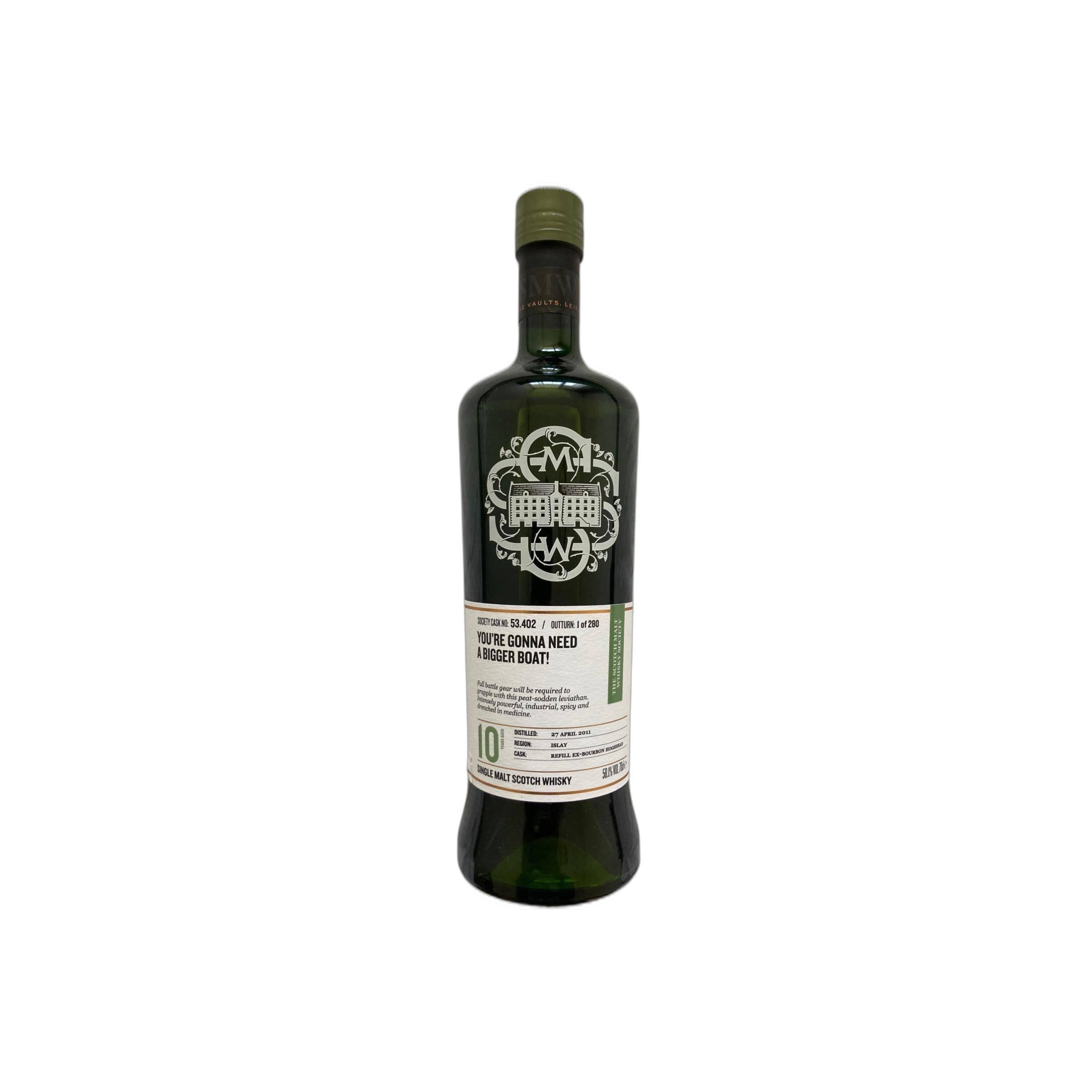 The Scotch Malt Whisky Society 2011 10 Years Single Malt Whisky