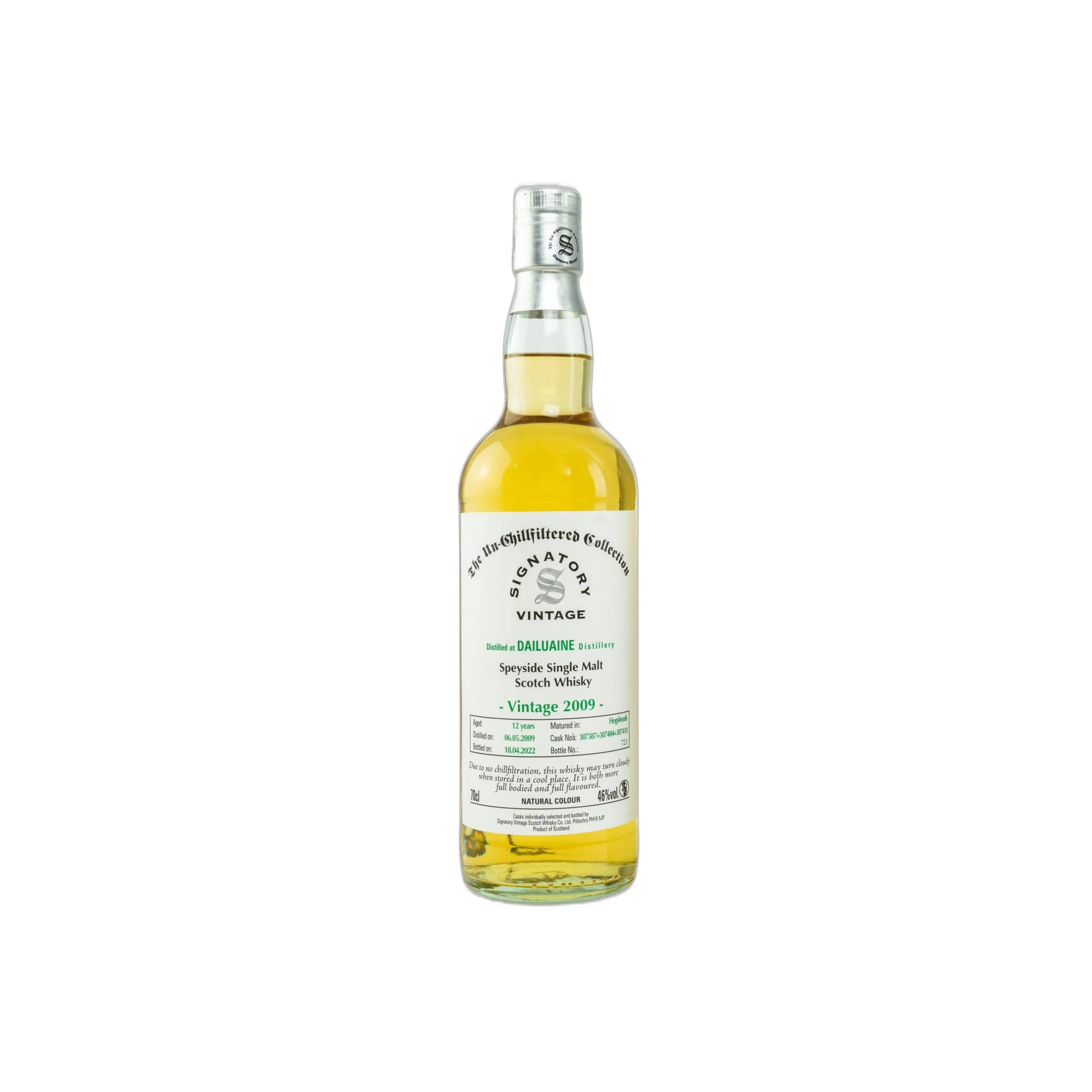 Dailuaine The Un-Chillfiltered Collection 2009 12 Years Single Malt Whisky
